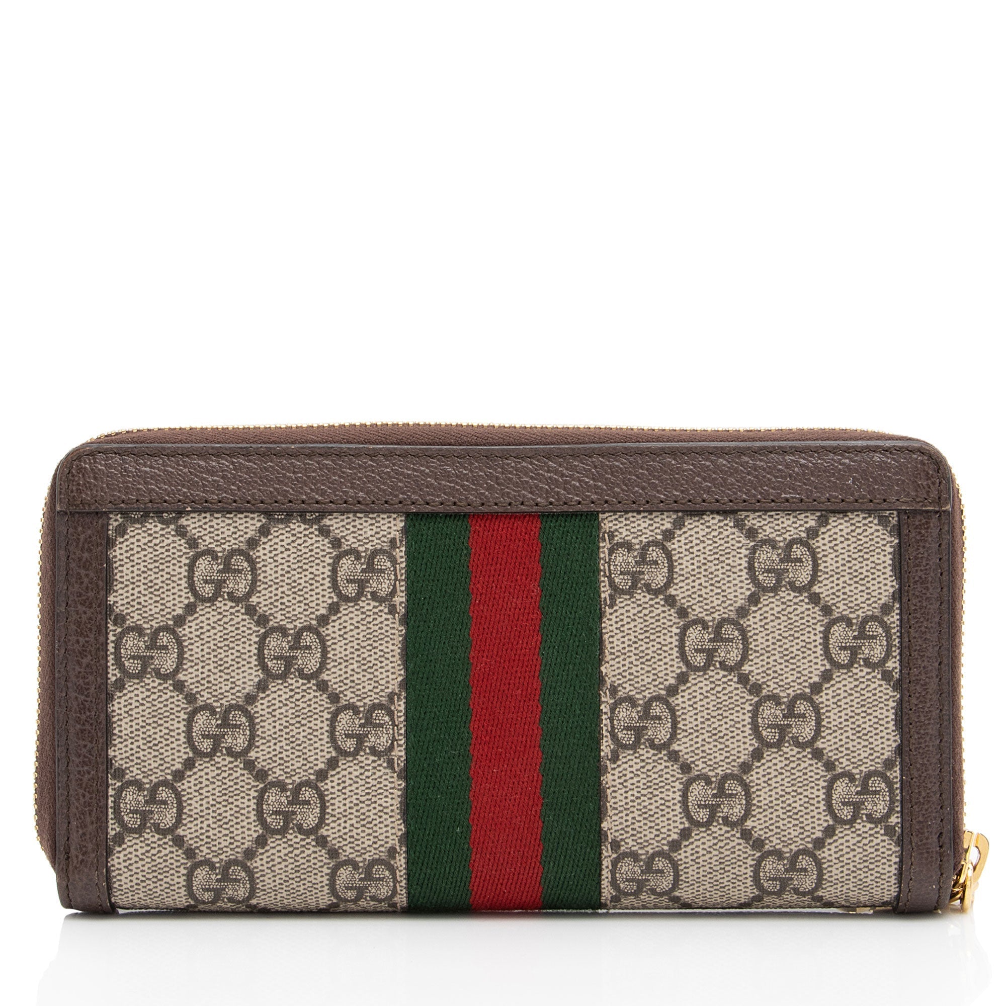 Gucci GG Supreme Ophidia Zip Around Wallet (SHF-dEvQd6)
