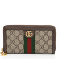 Gucci GG Supreme Ophidia Zip Around Wallet (SHF-dJVXGe)