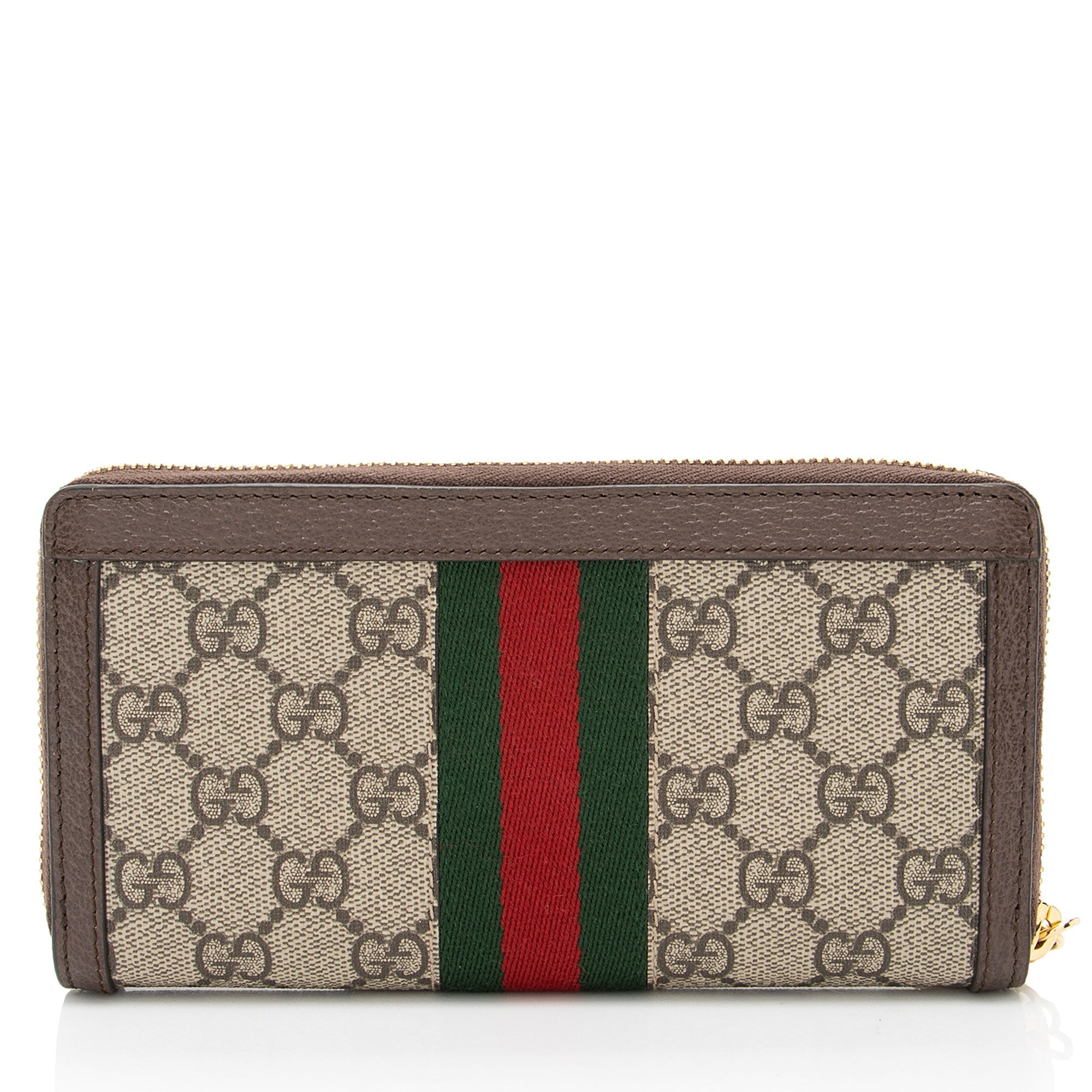 Gucci GG Supreme Ophidia Zip Around Wallet