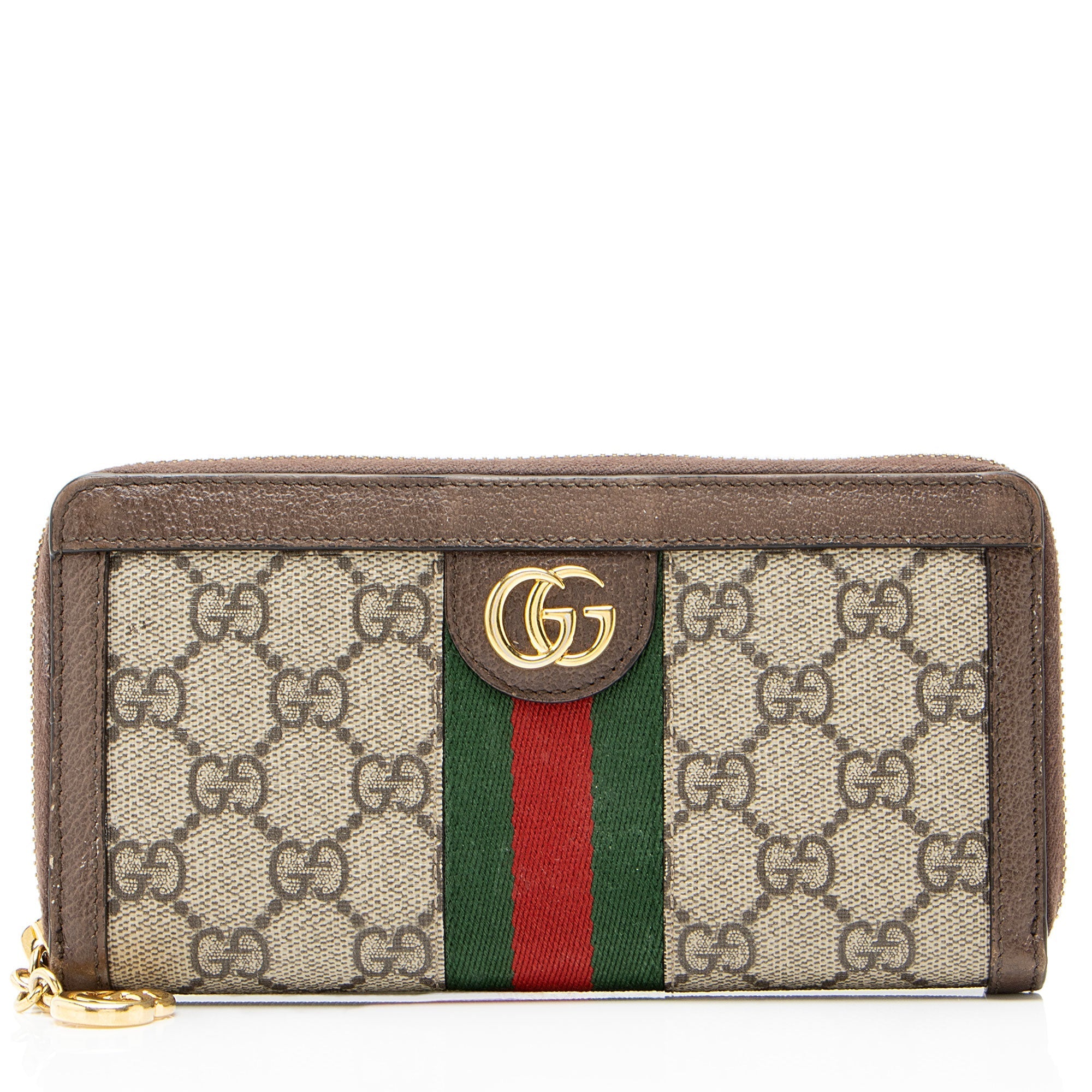 Gucci GG Supreme Ophidia Zip Around Wallet