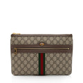 Gucci GG Supreme Ophidia Zip Pouch (SHF-KmZkGJ)
