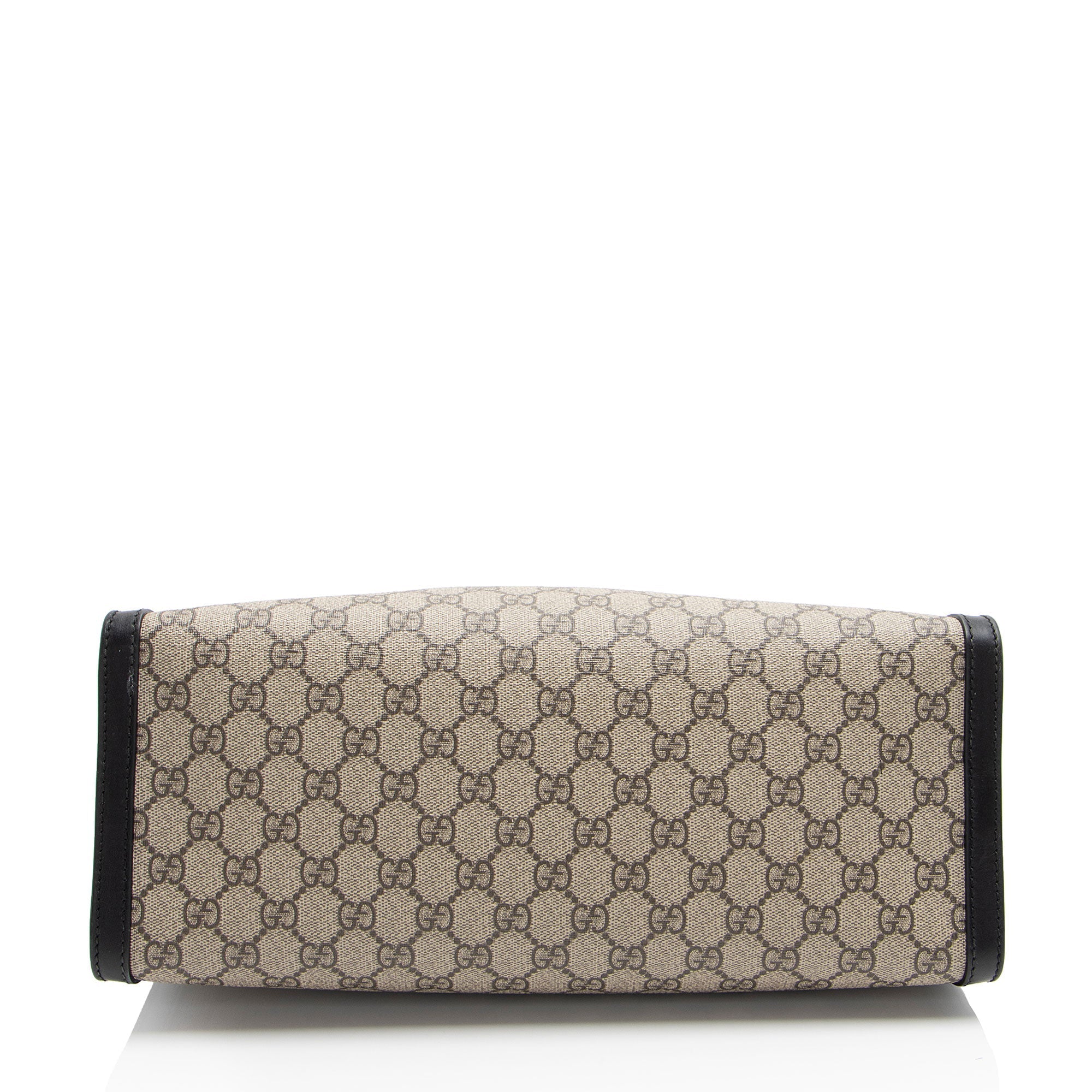 Gucci GG Supreme Padlock Chain Medium Shoulder Bag (SHF-q4e2Rg)