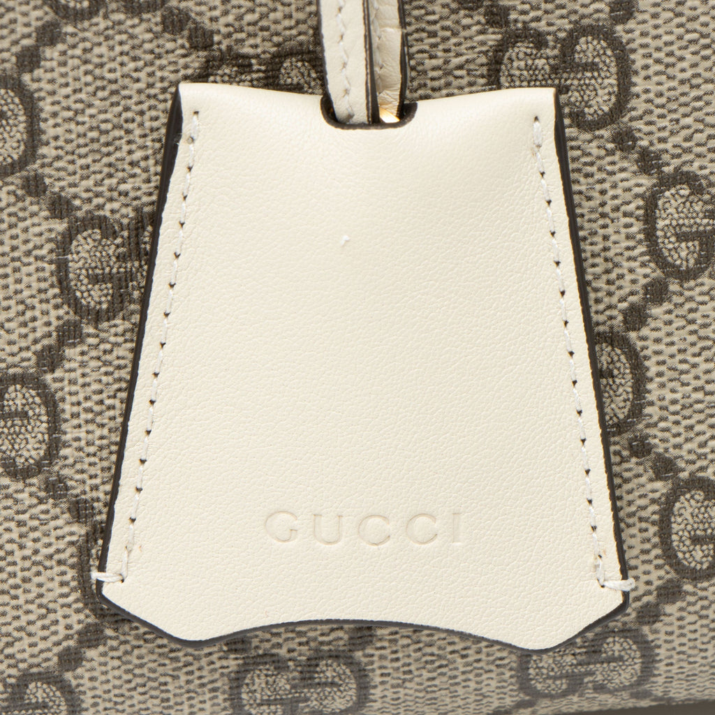 Gucci GG Supreme Padlock Chain Medium Shoulder Bag