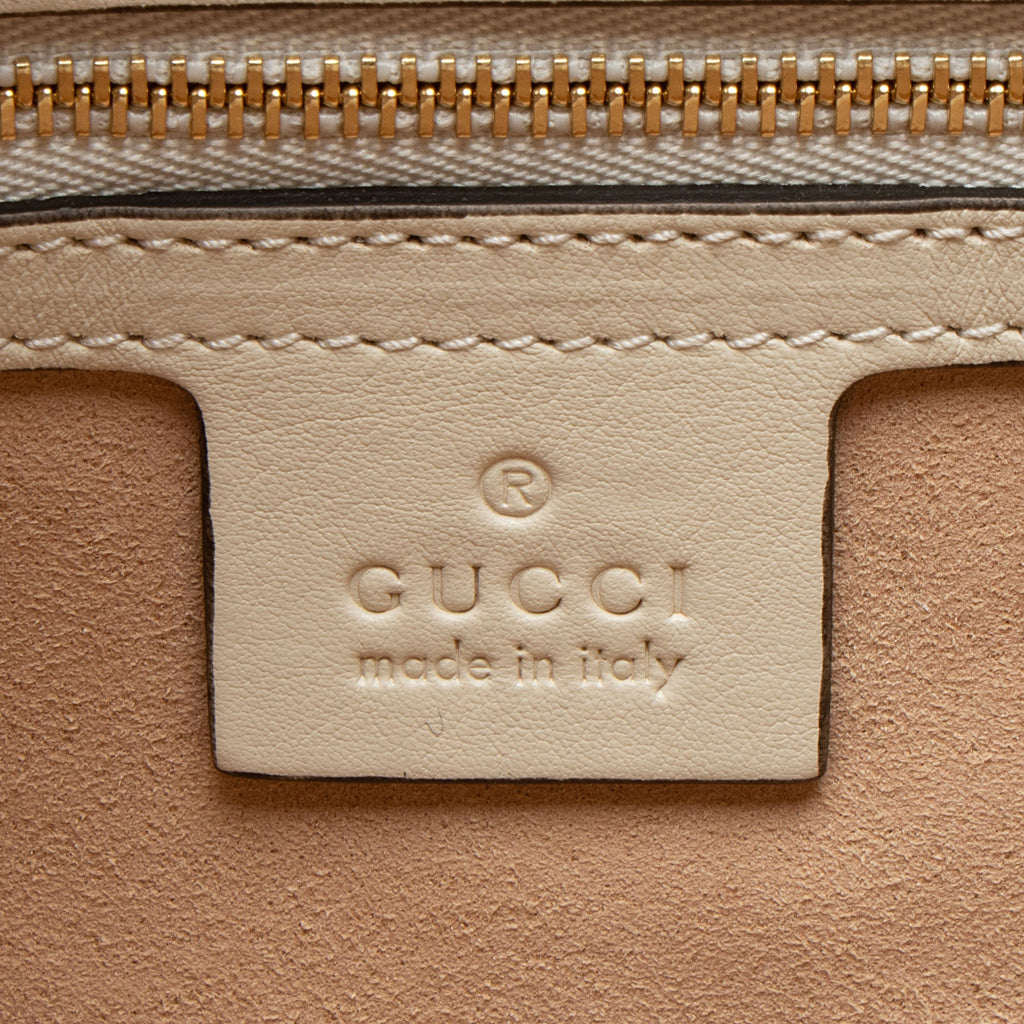 Gucci GG Supreme Padlock Chain Medium Shoulder Bag