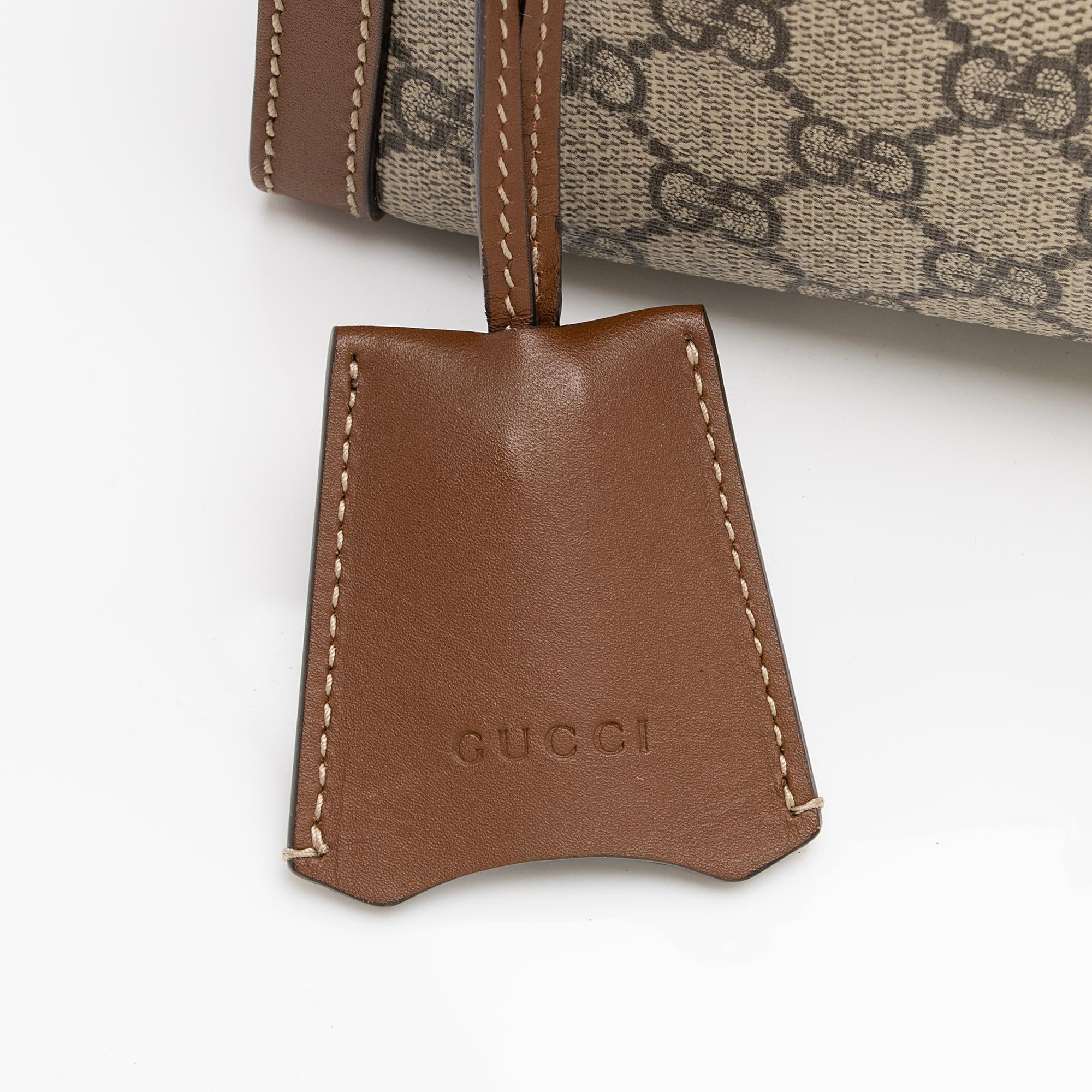 Gucci GG Supreme Padlock Chain Small Shoulder Bag (SHF-23018)