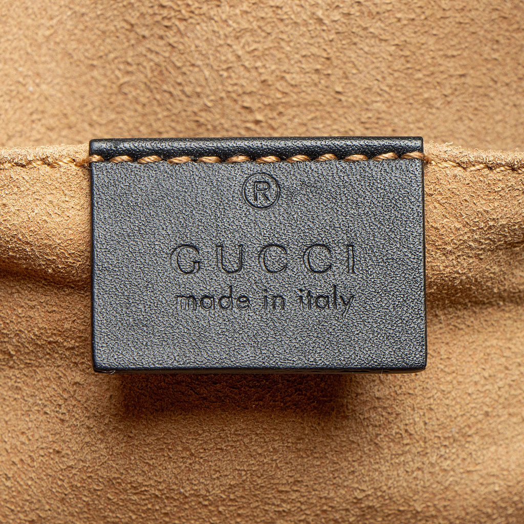 Gucci GG Supreme Padlock Chain Small Shoulder Bag