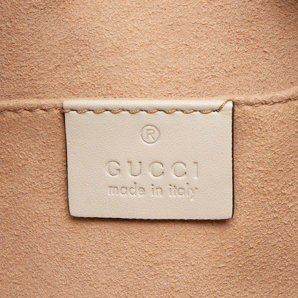 Gucci GG Supreme Padlock Chain Small Shoulder Bag