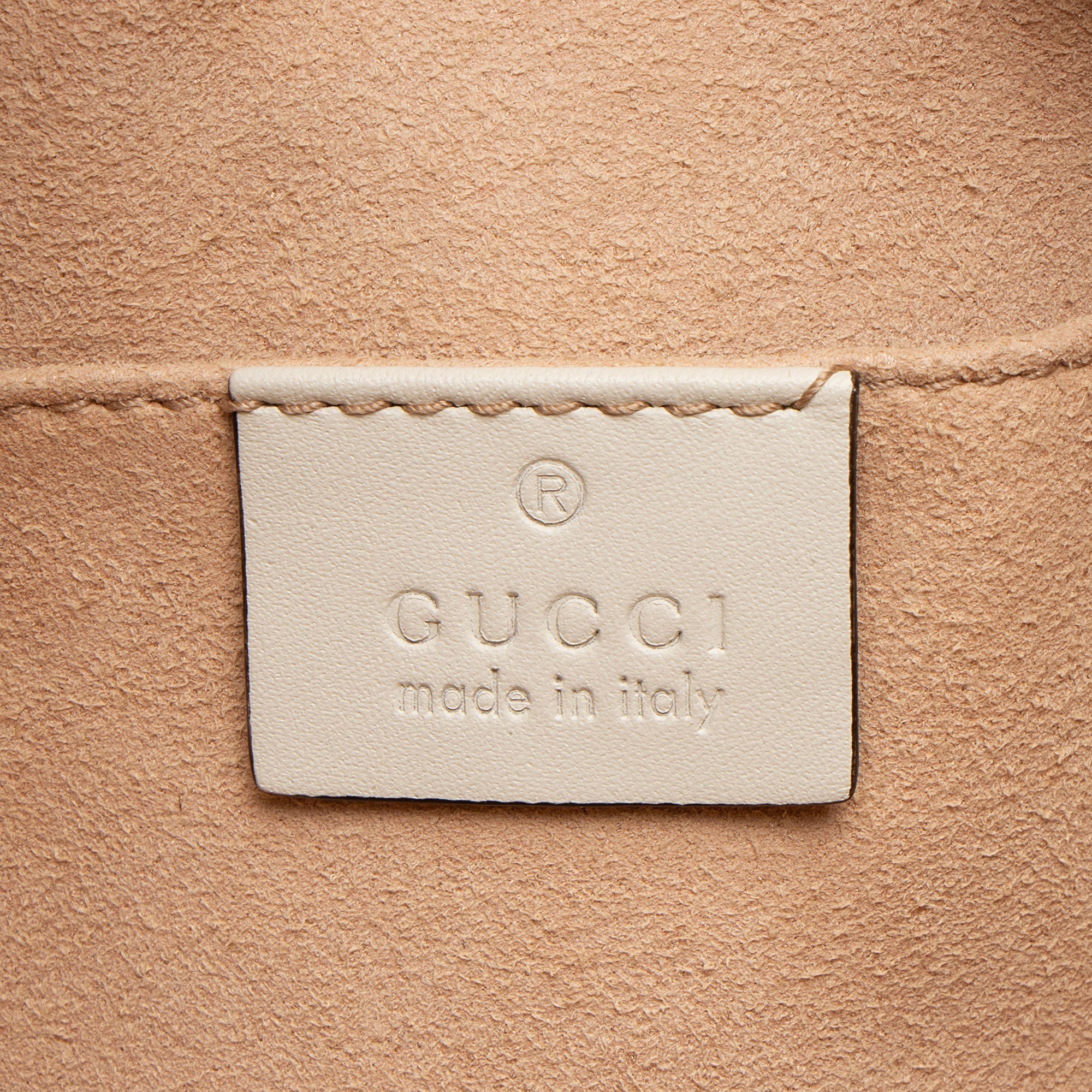 Gucci GG Supreme Padlock Chain Small Shoulder Bag