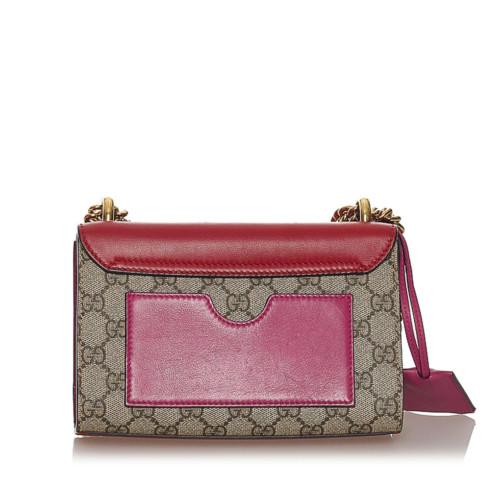 Gucci Gucci Supreme Padlock Crossbody Bag (SHG-34078)