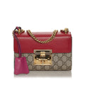 Gucci Gucci Supreme Padlock Crossbody Bag (SHG-34078)