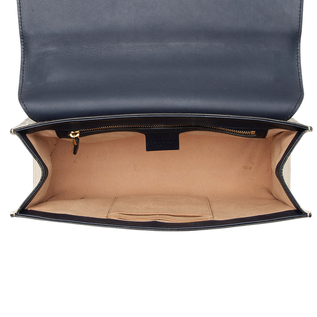 Gucci GG Supreme Padlock Medium Shoulder Bag