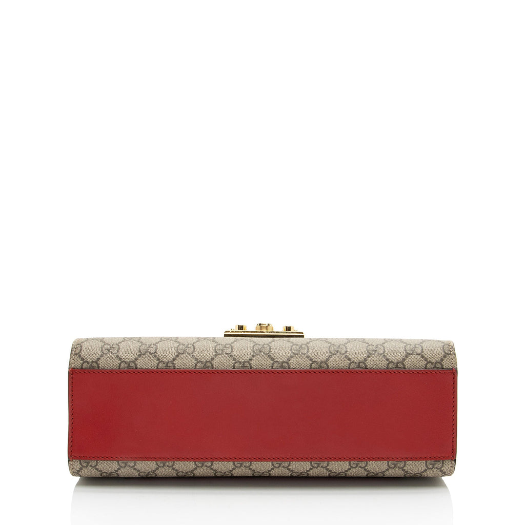 Gucci GG Supreme Padlock Medium Shoulder Bag