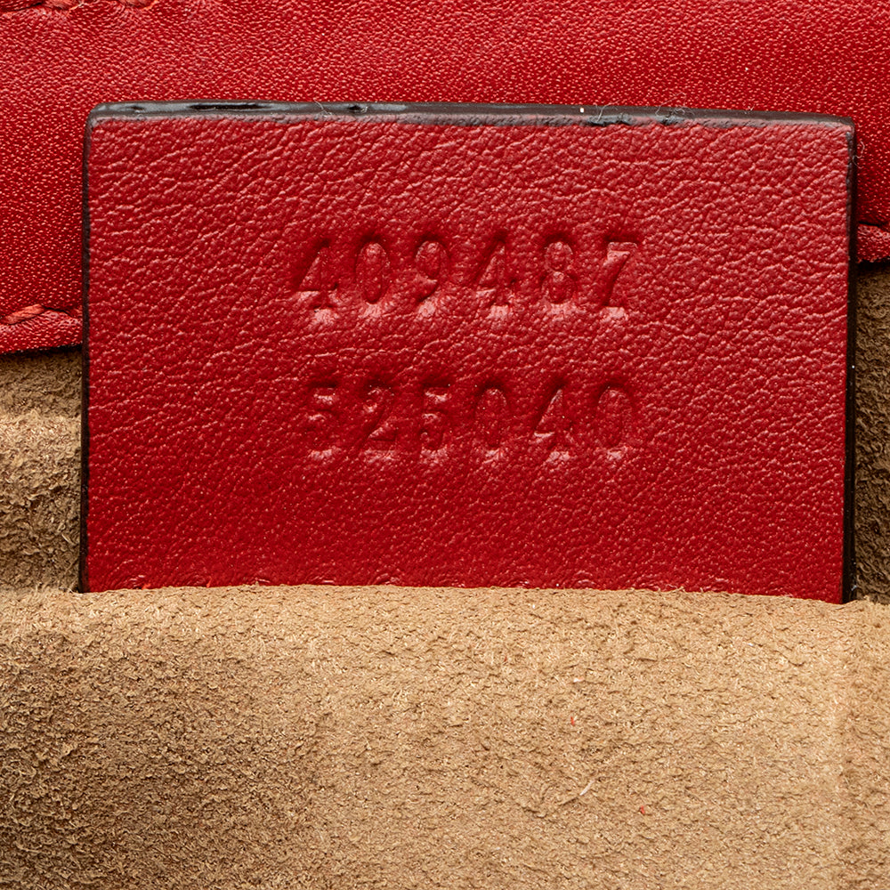 Gucci Gucci Supreme Padlock Small Shoulder Bag (SHF-19759)