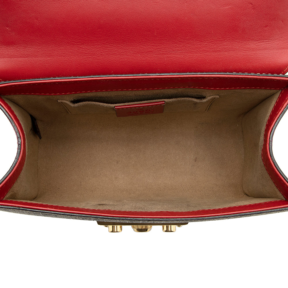 Gucci Gucci Supreme Padlock Small Shoulder Bag (SHF-19759)