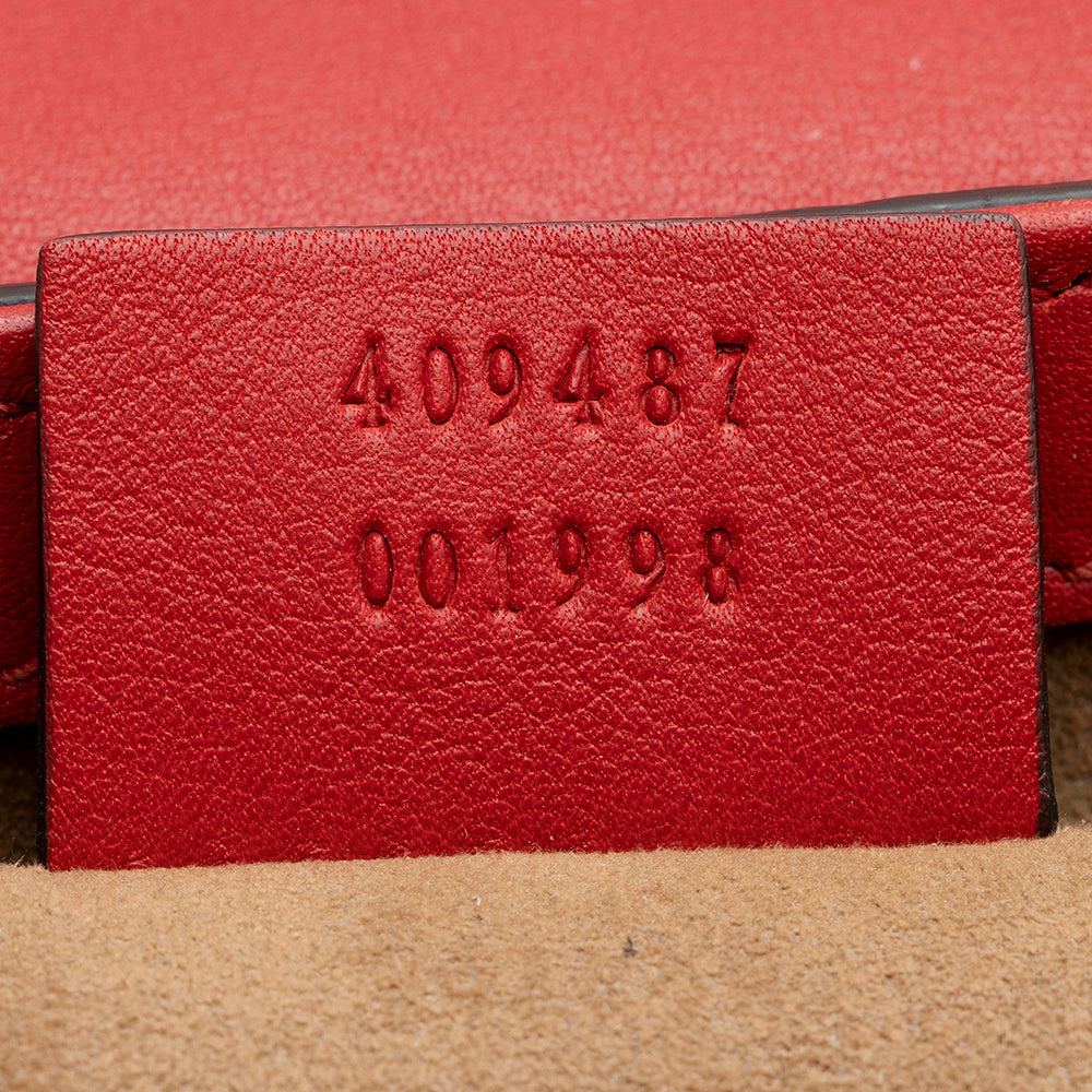 Gucci Gucci Supreme Padlock Small Shoulder Bag (SHF-20632)