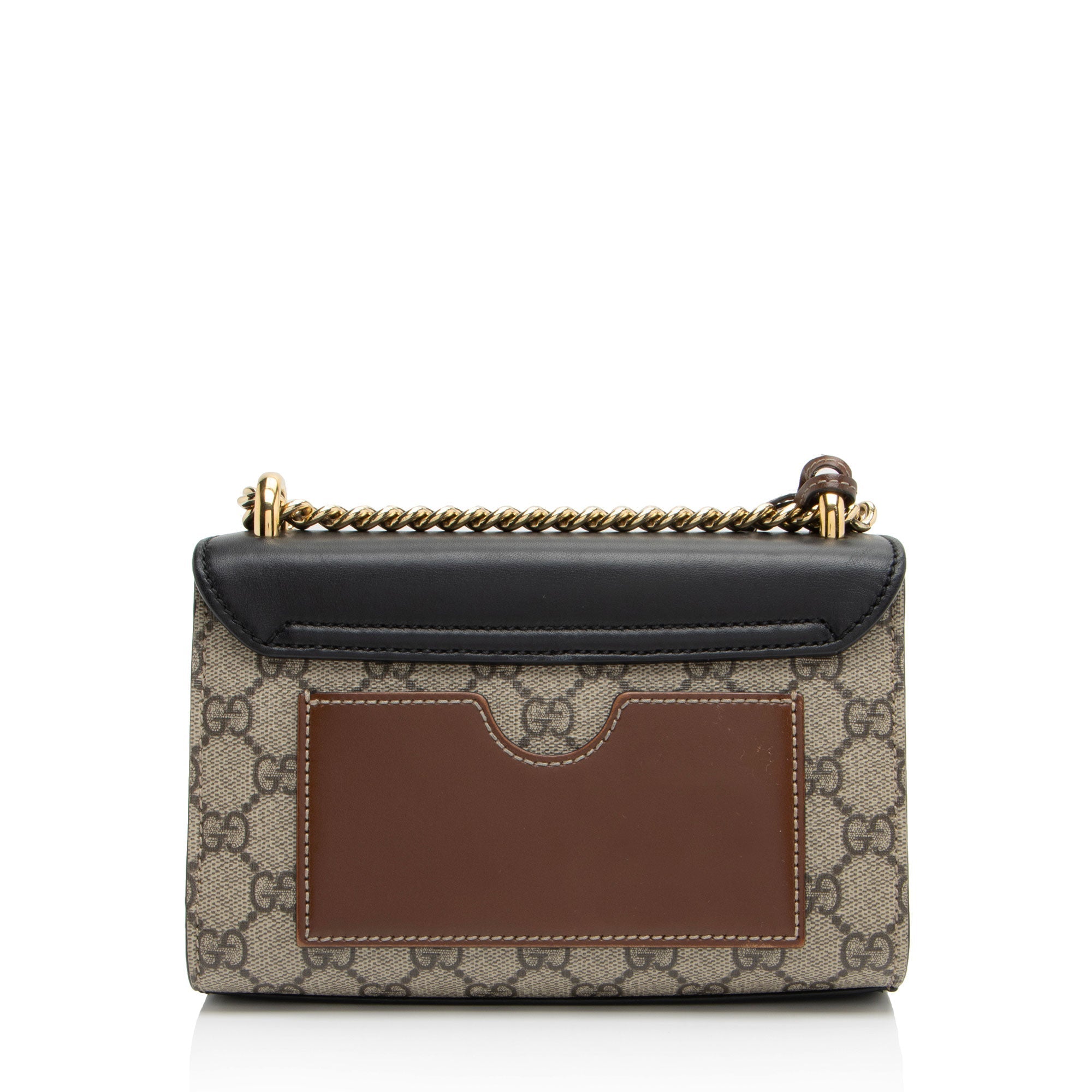 Gucci GG Supreme Padlock Small Shoulder Bag