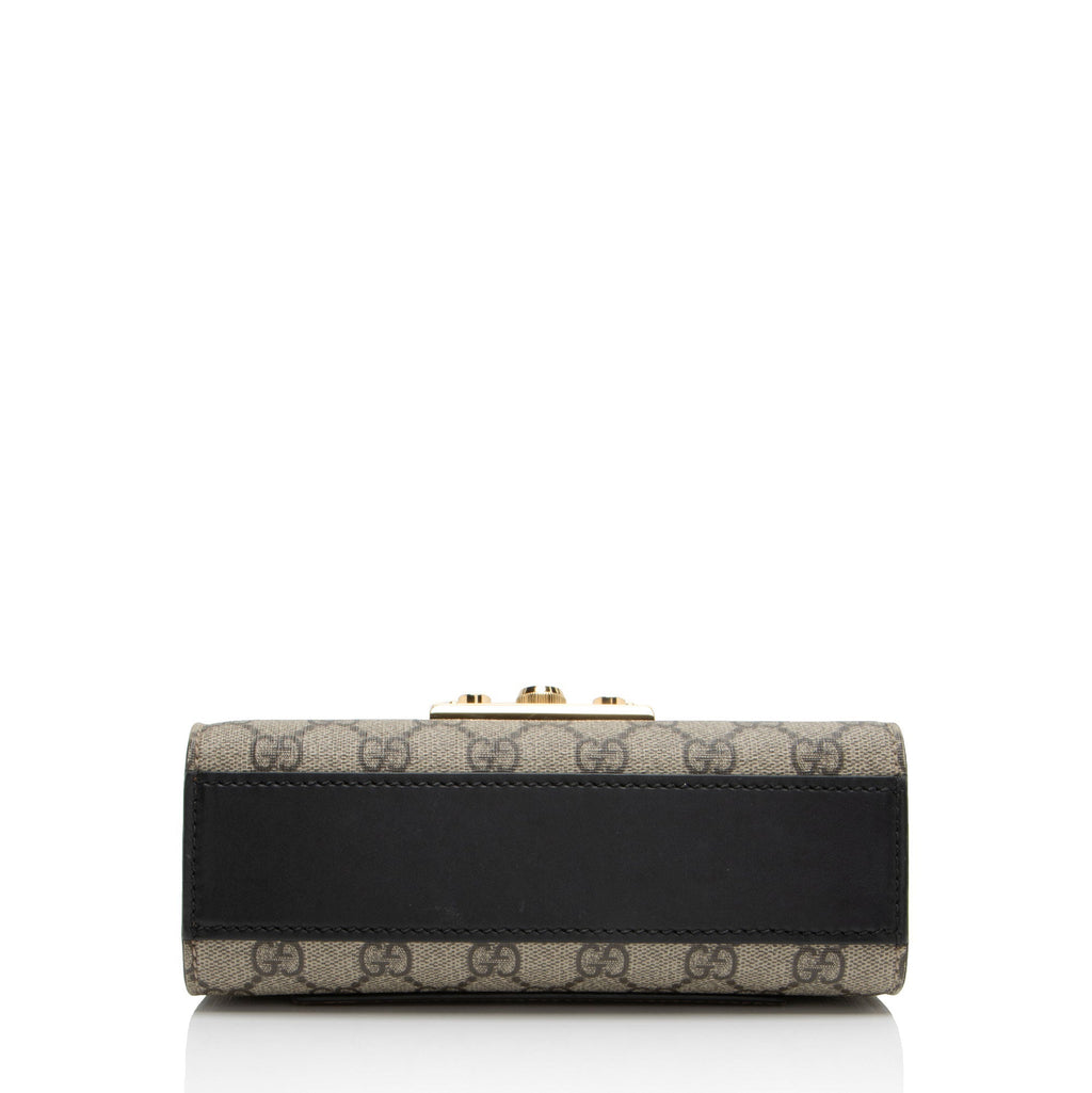 Gucci GG Supreme Padlock Small Shoulder Bag