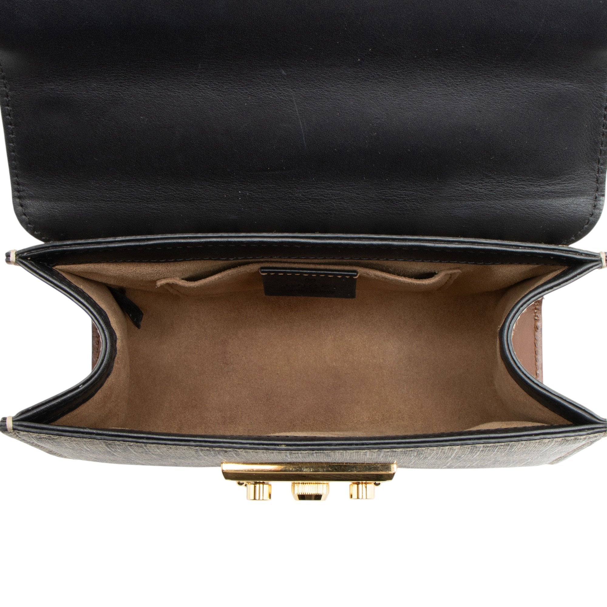 Gucci GG Supreme Padlock Small Shoulder Bag
