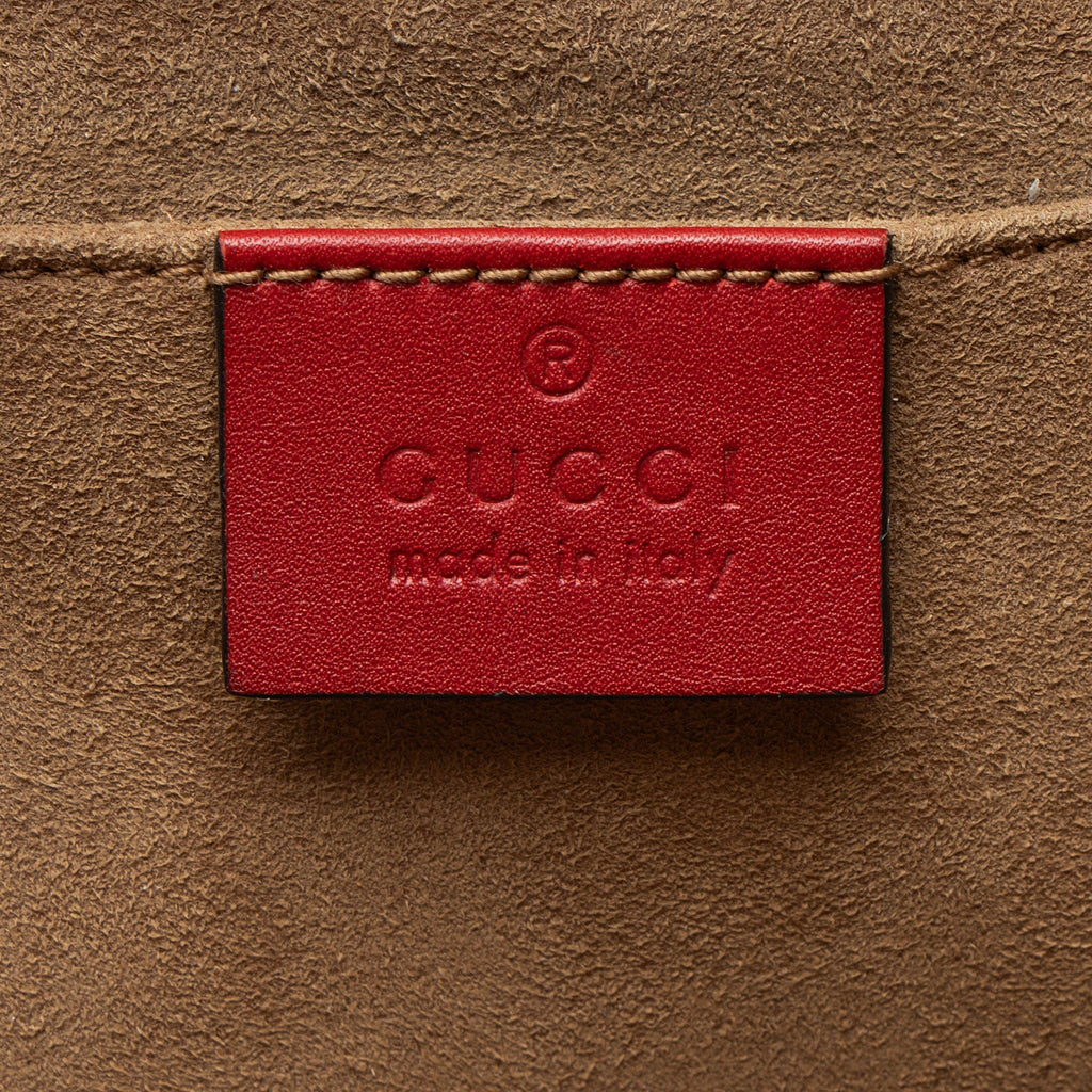 Gucci GG Supreme Padlock Small Shoulder Bag