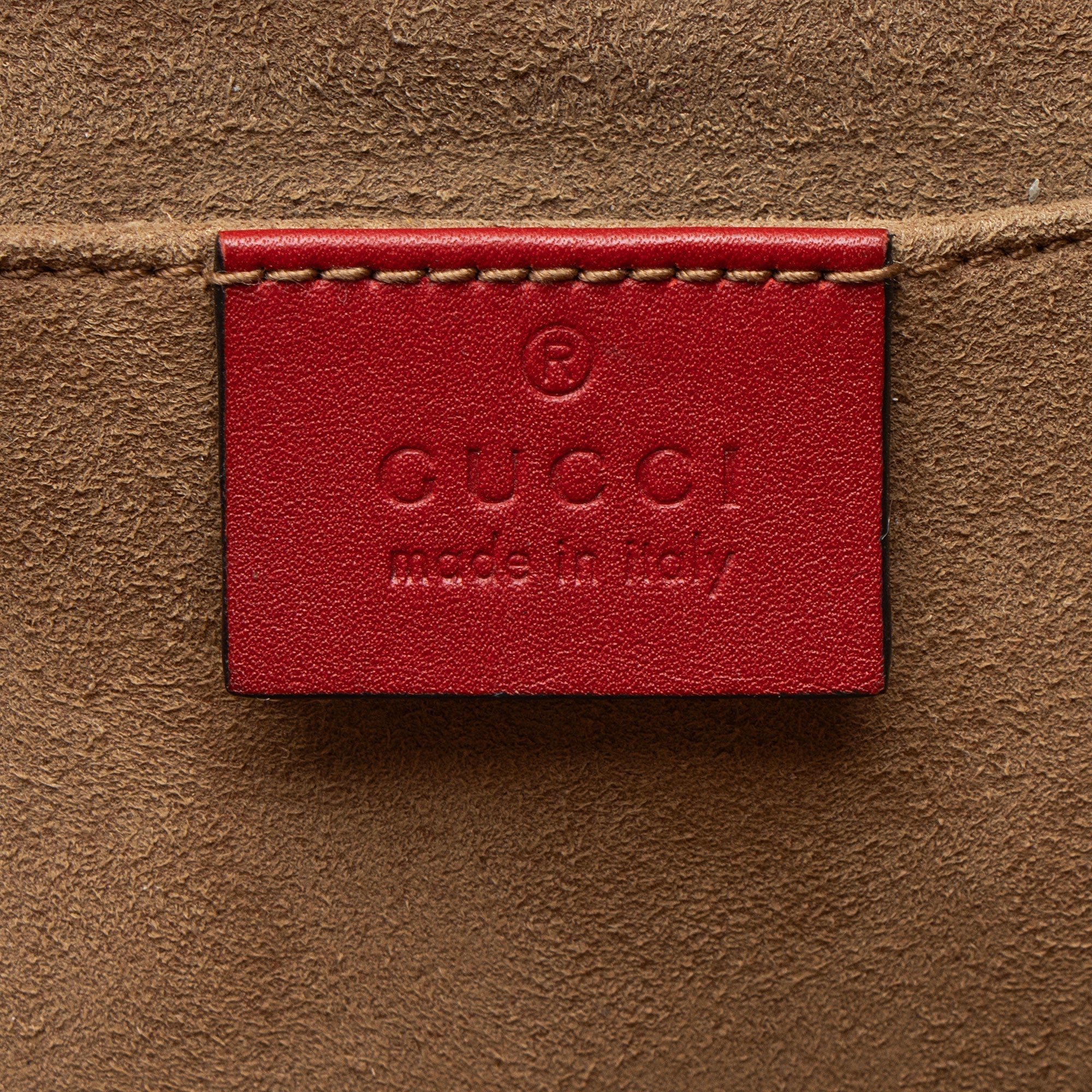 Gucci GG Supreme Padlock Small Shoulder Bag