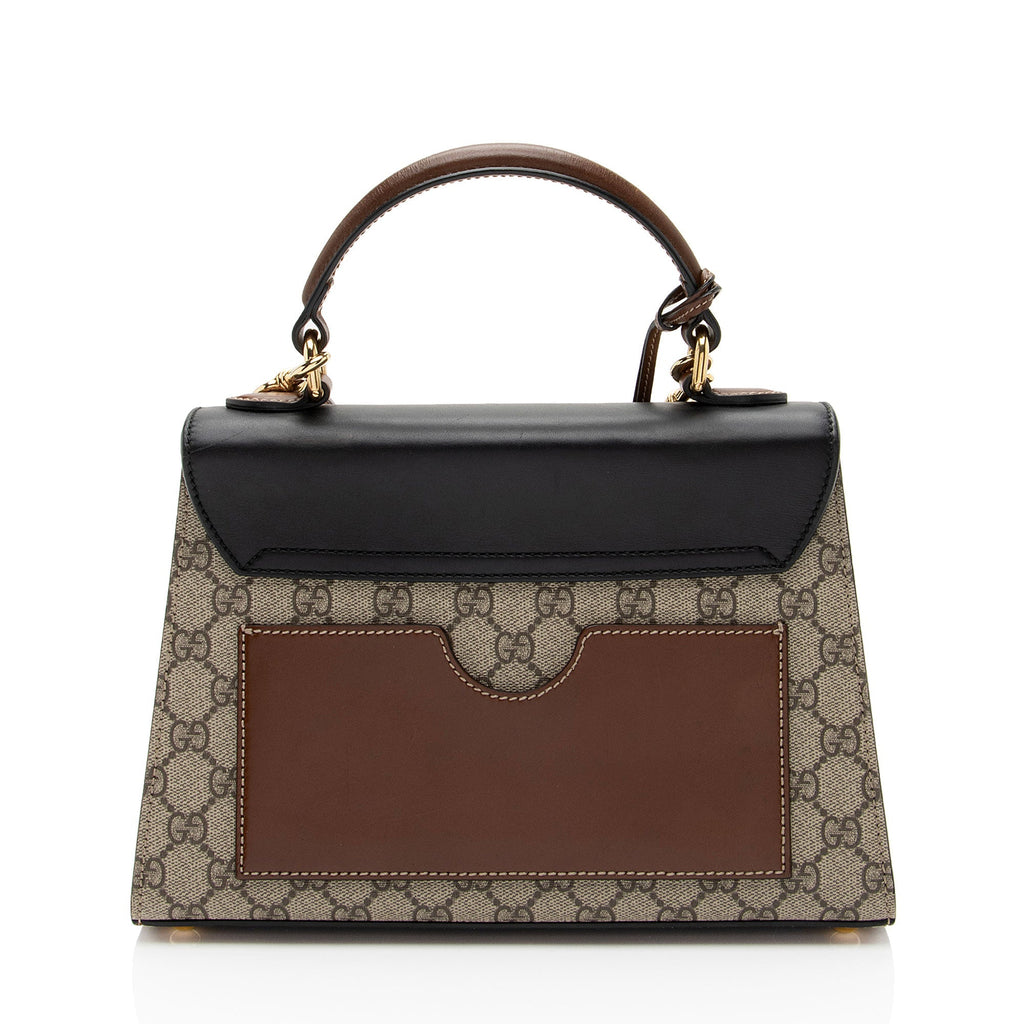 Gucci GG Supreme Padlock Small Top Handle