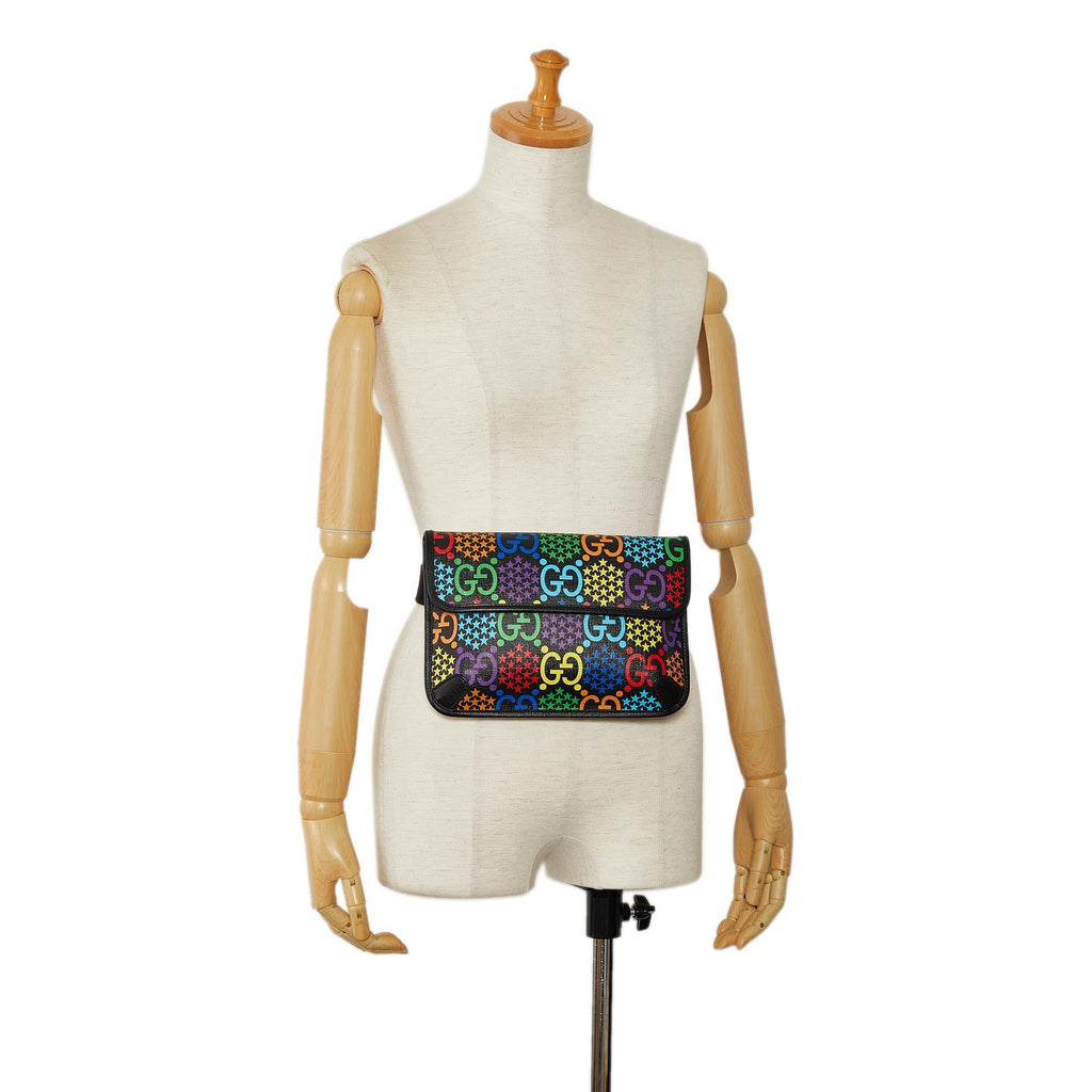Gucci GG Supreme Psychedelic Belt Bag