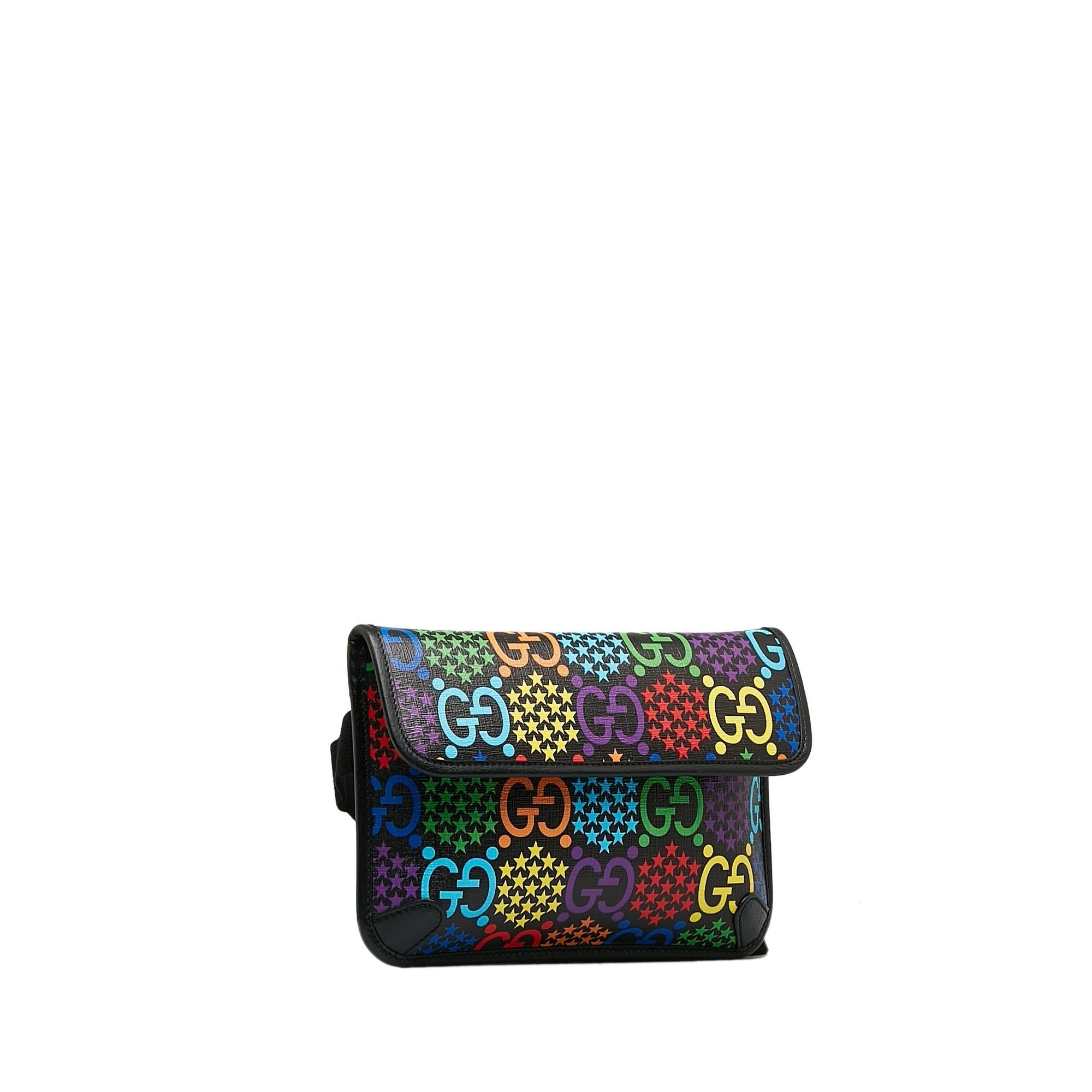 Gucci GG Supreme Psychedelic Belt Bag (SHG-lGM1A4)