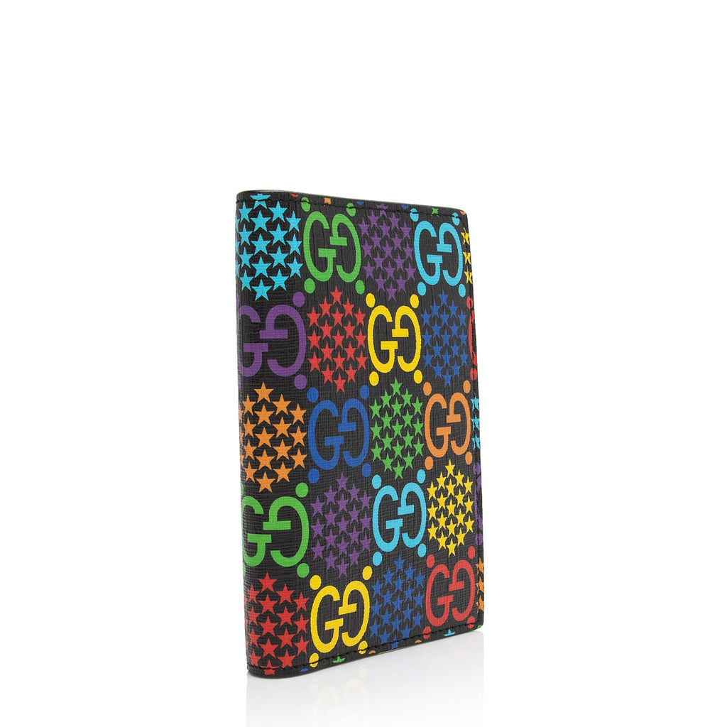 Gucci GG Supreme Psychedelic Passport Cover (SHF-v2I9tj)