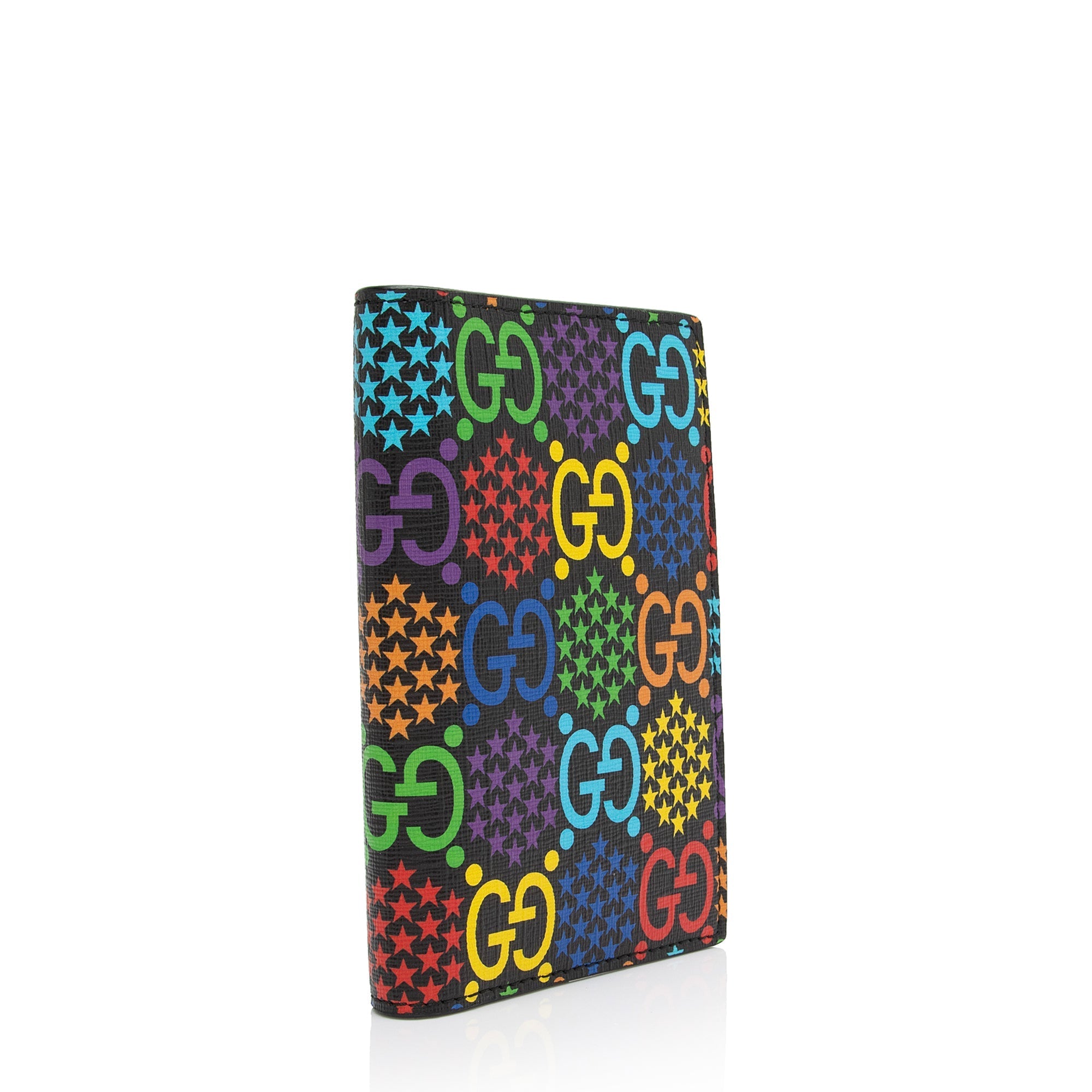 Gucci GG Supreme Psychedelic Passport Cover (SHF-v2I9tj)