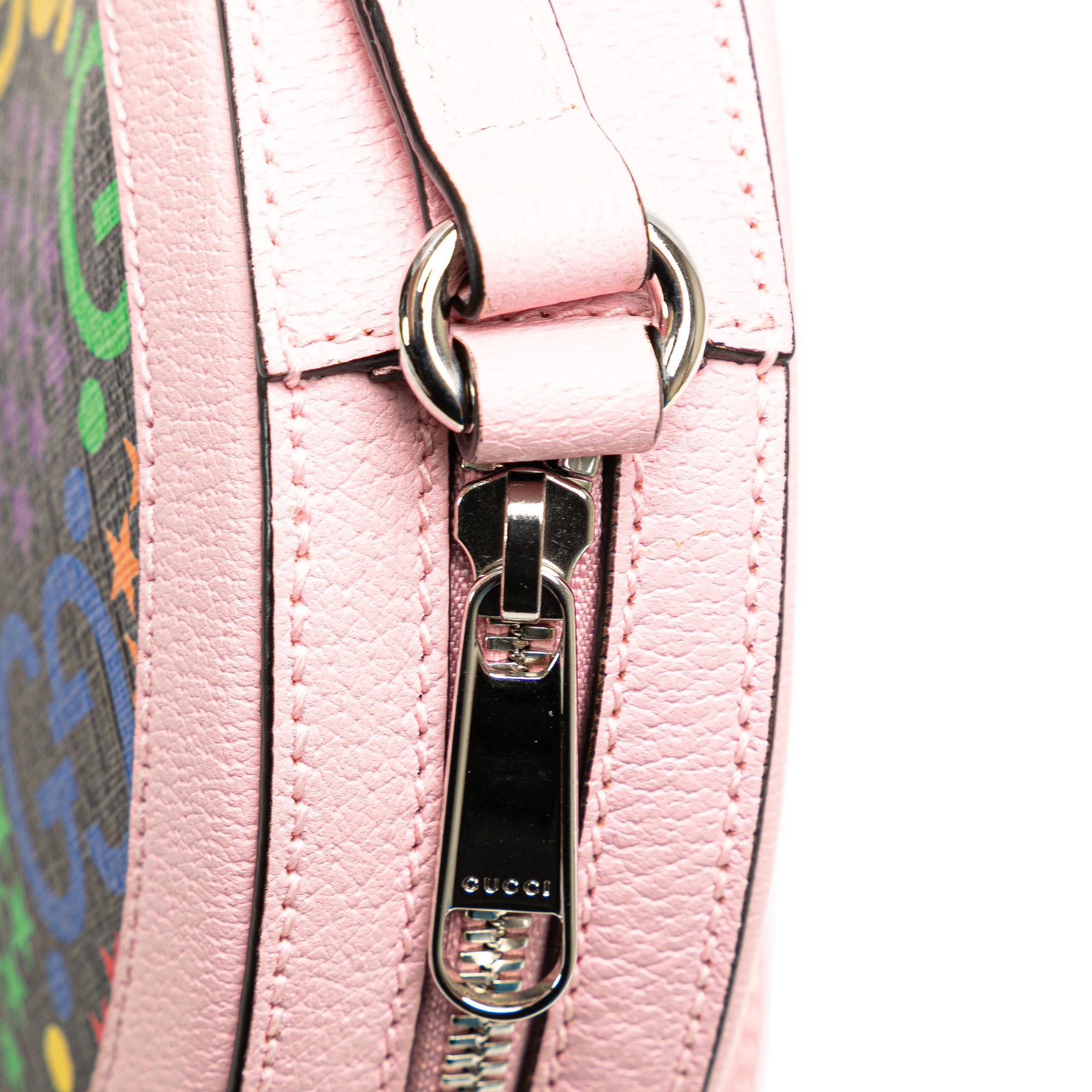 Gucci GG Supreme Psychedelic Round Crossbody (SHG-QNIXUR)