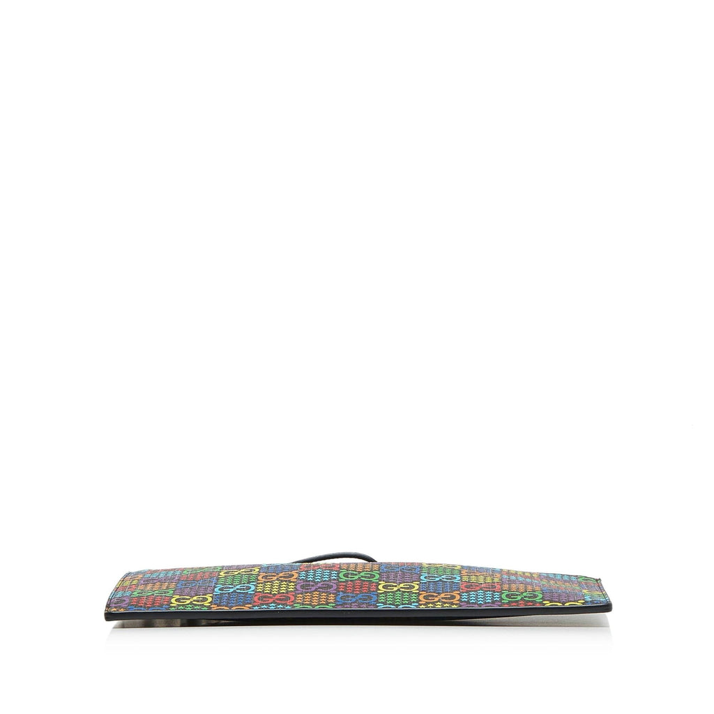 Gucci GG Supreme Psychedelic Zip Clutch (SHG-9nqASI)