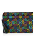 Gucci Gucci Supreme Psychedelic Zip Wristlet (SHF-20081)