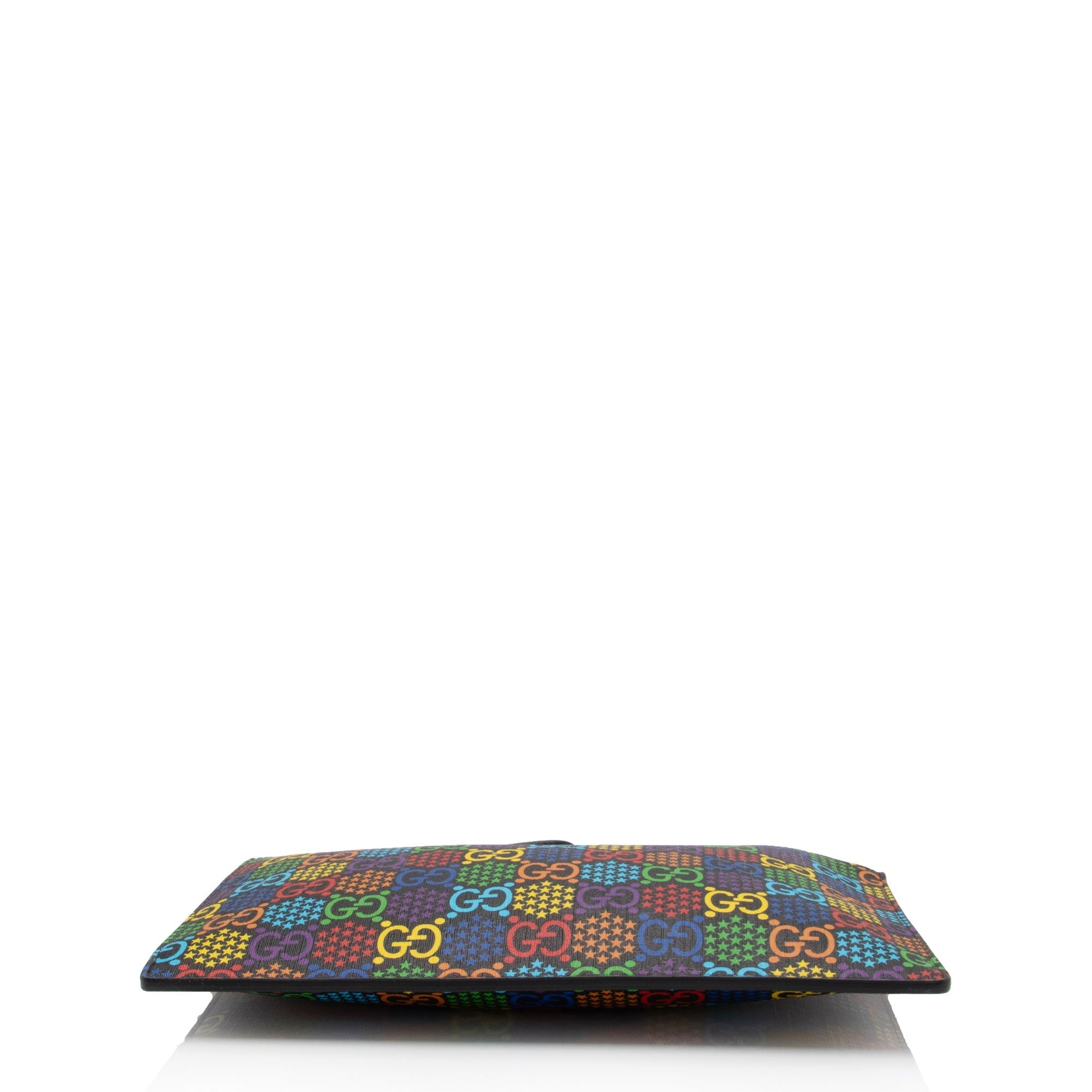 Gucci GG Supreme Psychedelic Zip Wristlet (SHF-tNF9lo)