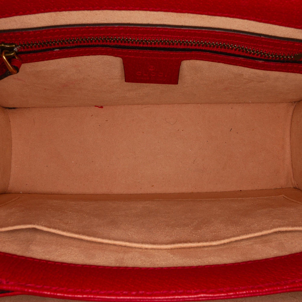 Gucci GG Supreme Queen Margaret Satchel (SHG-bPHpLo)