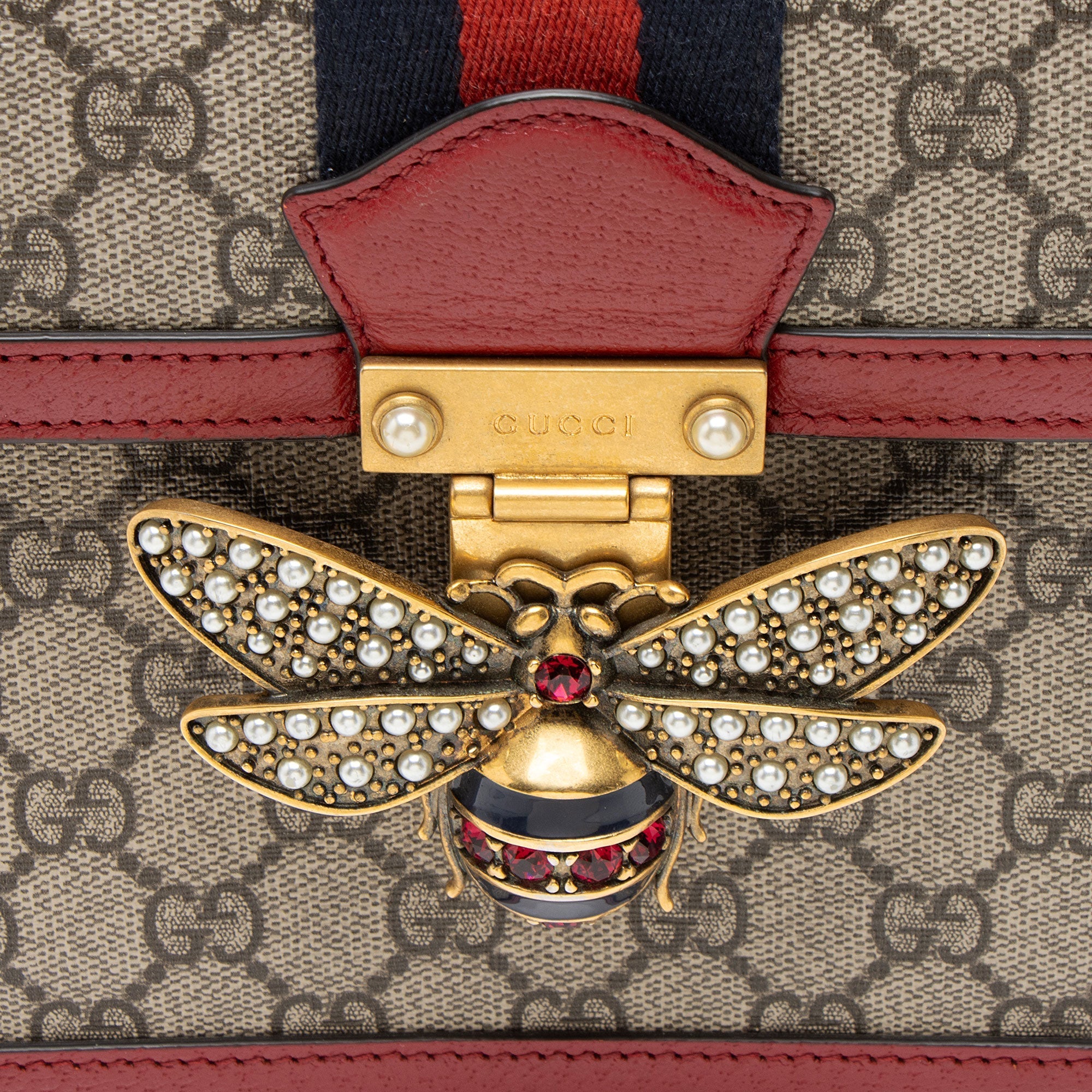 Gucci GG Supreme QueLB Margaret Top Handle