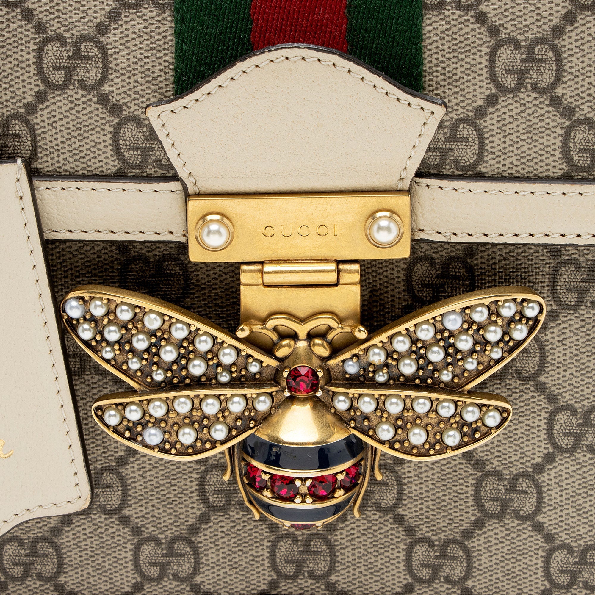 Gucci GG Supreme QueLB Margaret Top Handle