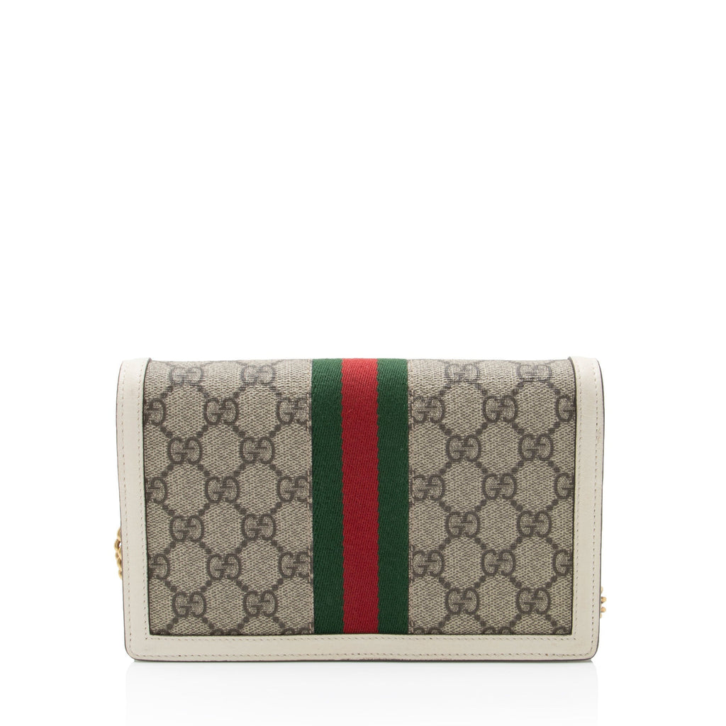 Gucci GG Supreme Queen Margaret Wallet on Chain
