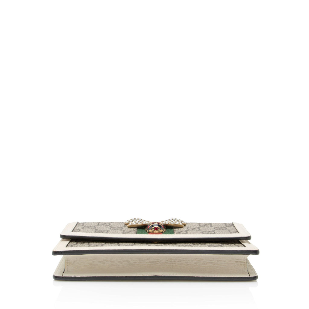 Gucci GG Supreme Queen Margaret Wallet on Chain