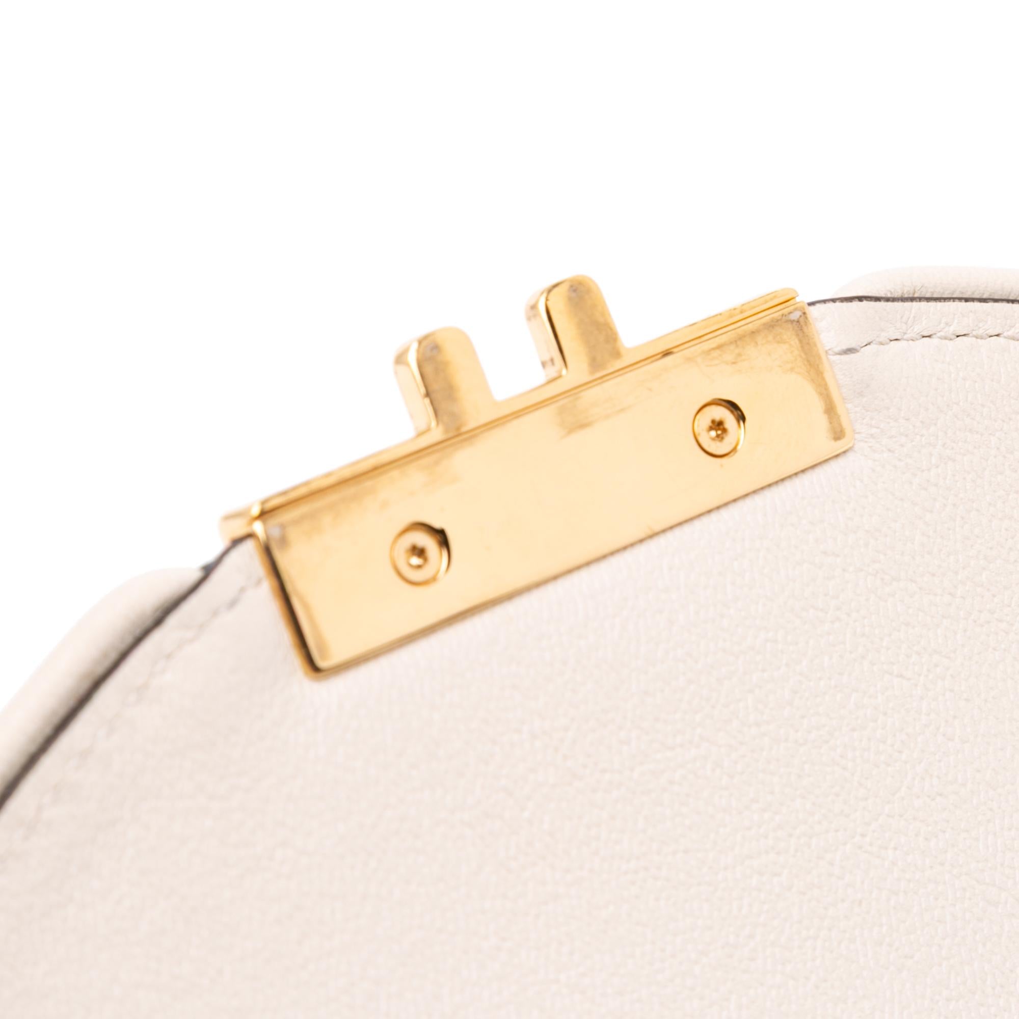 Gucci GG Supreme Saddle Padlock Crossbody