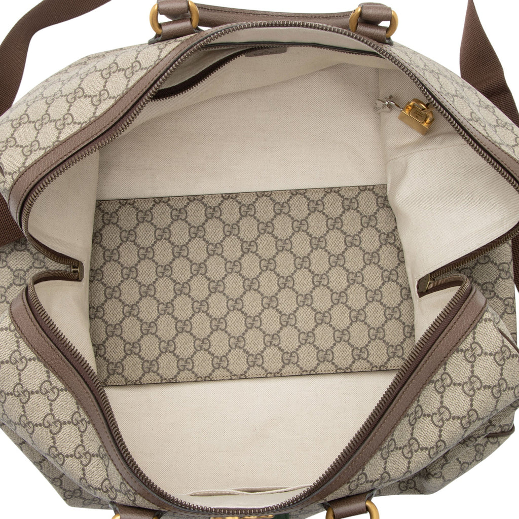 Gucci GG Supreme Savoy Medium Duffle Bag (SHF-9LeM4P)