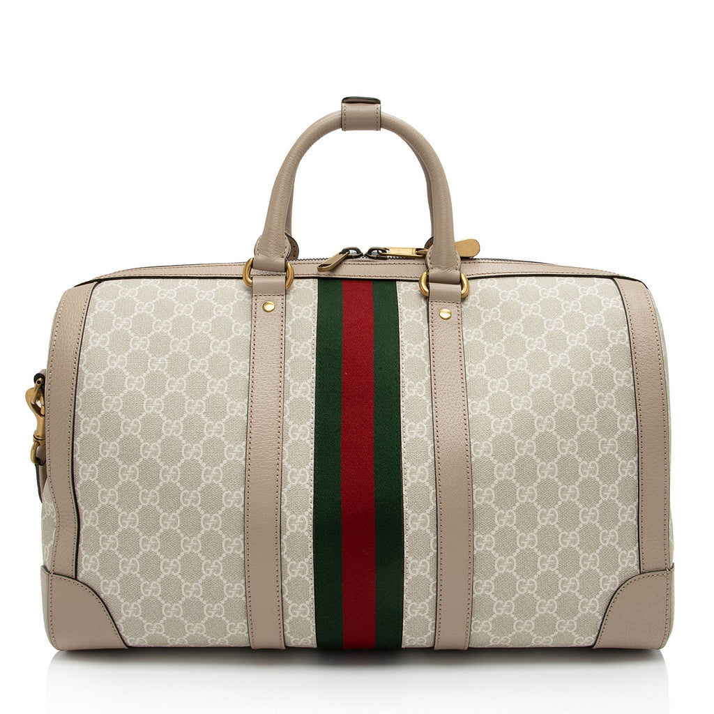Gucci GG Supreme Savoy Small Duffle Bag (SHF-jPjtdB)