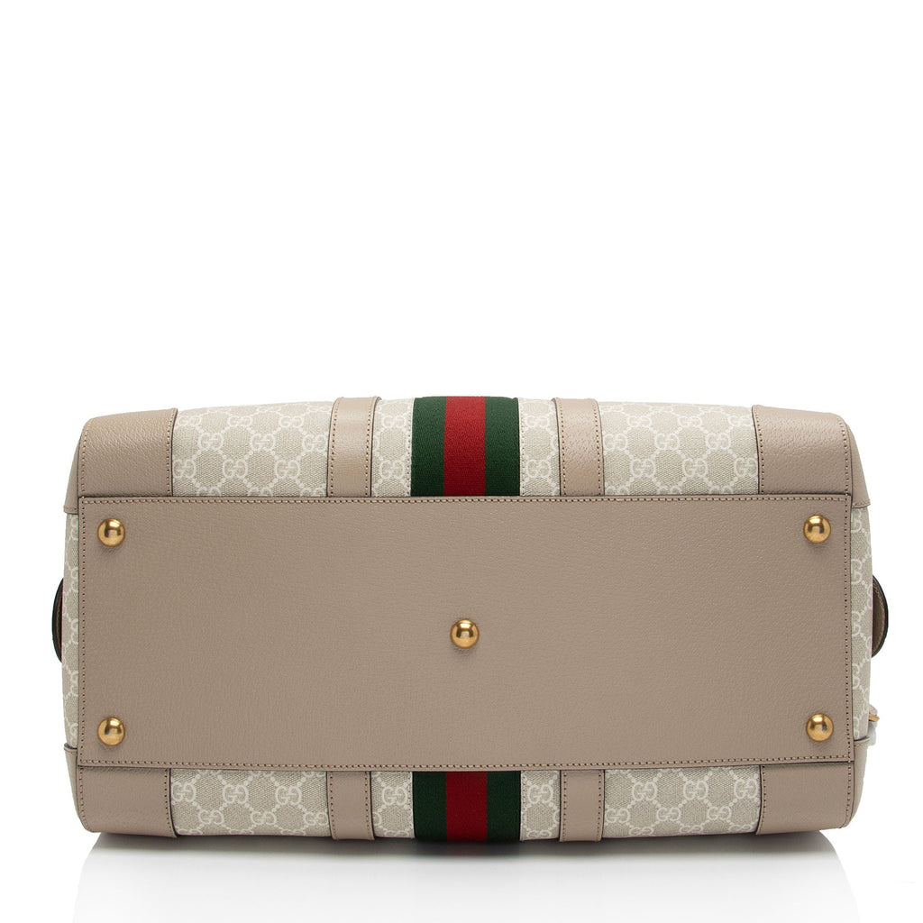 Gucci GG Supreme Savoy Small Duffle Bag (SHF-jPjtdB)
