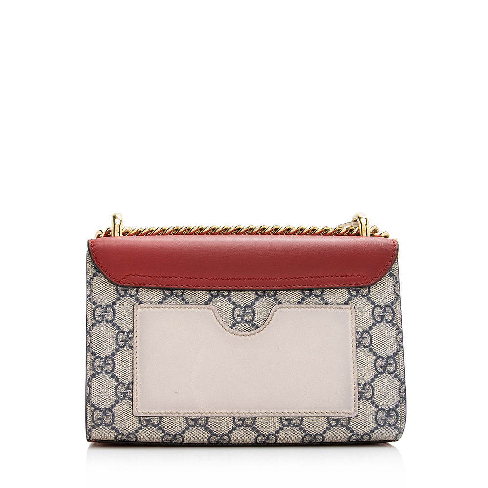 Gucci Gucci Supreme Small Padlock Shoulder Bag (SHF-21315)