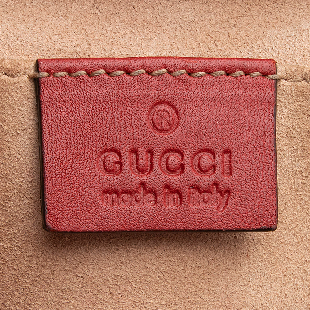 Gucci Gucci Supreme Small Padlock Shoulder Bag (SHF-21315)