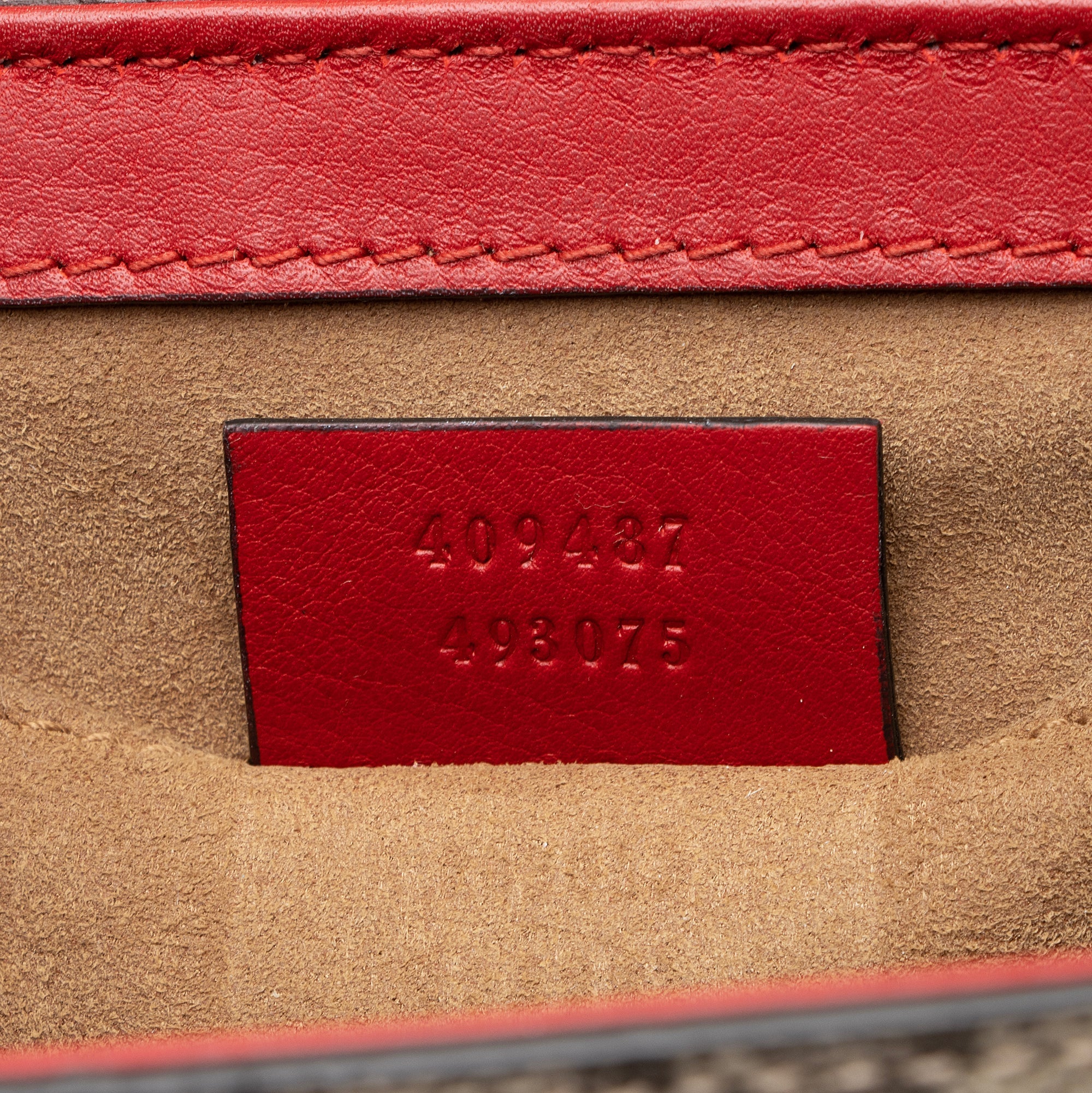 Gucci GG Supreme Small Padlock Shoulder Bag (SHF-22509)