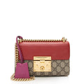 Gucci GG Supreme Small Padlock Shoulder Bag (SHF-22509)