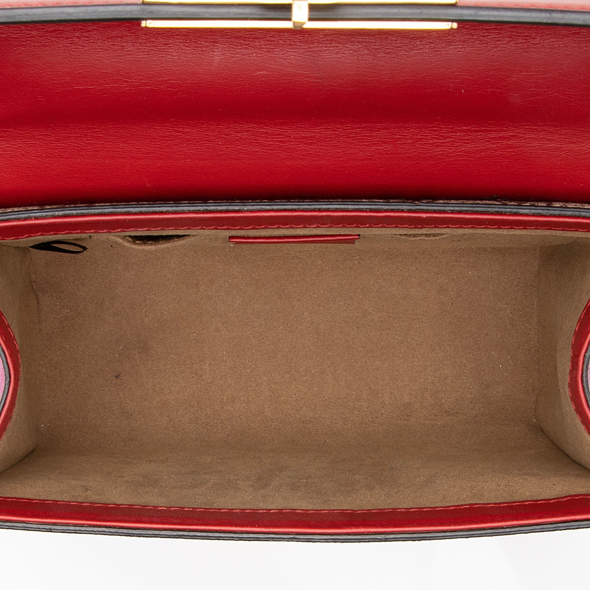 Gucci GG Supreme Small Padlock Shoulder Bag (SHF-22509)