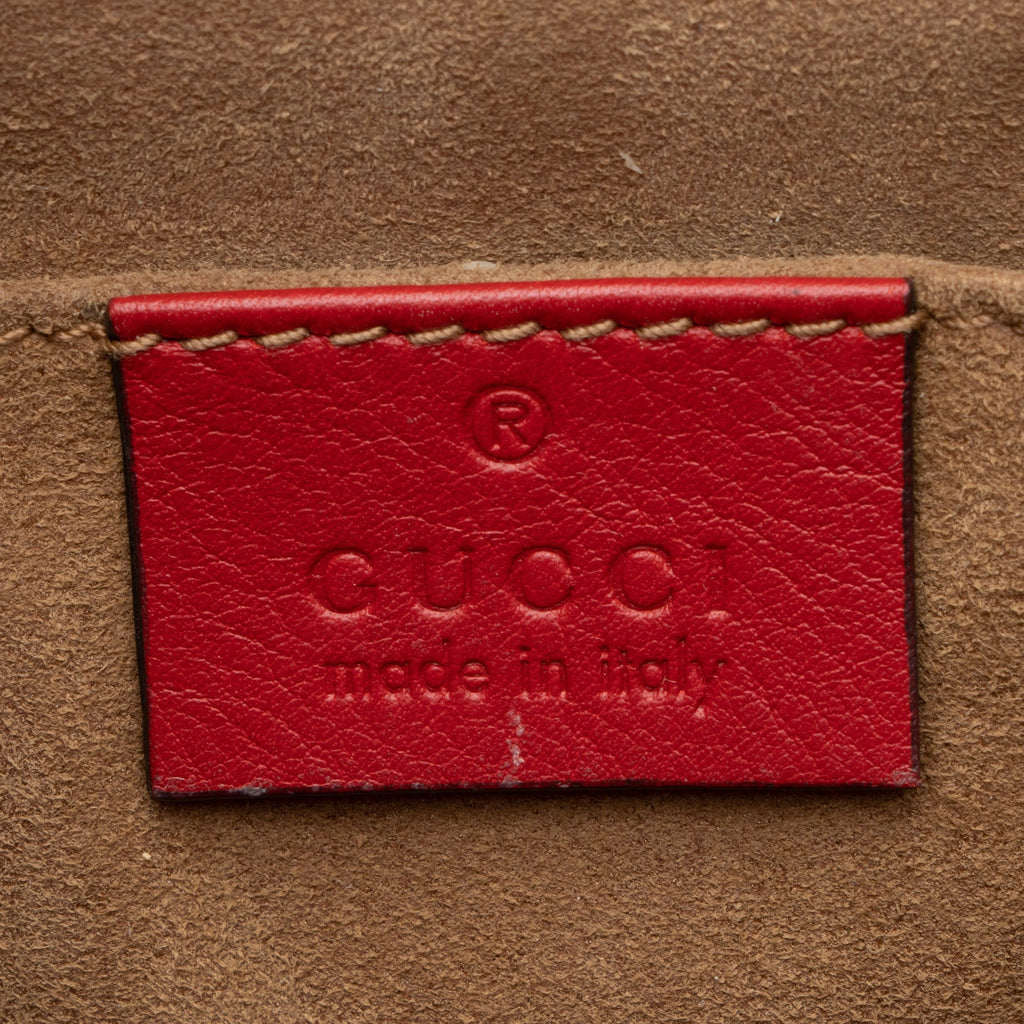 Gucci GG Supreme Small Padlock Shoulder Bag (SHF-22509)