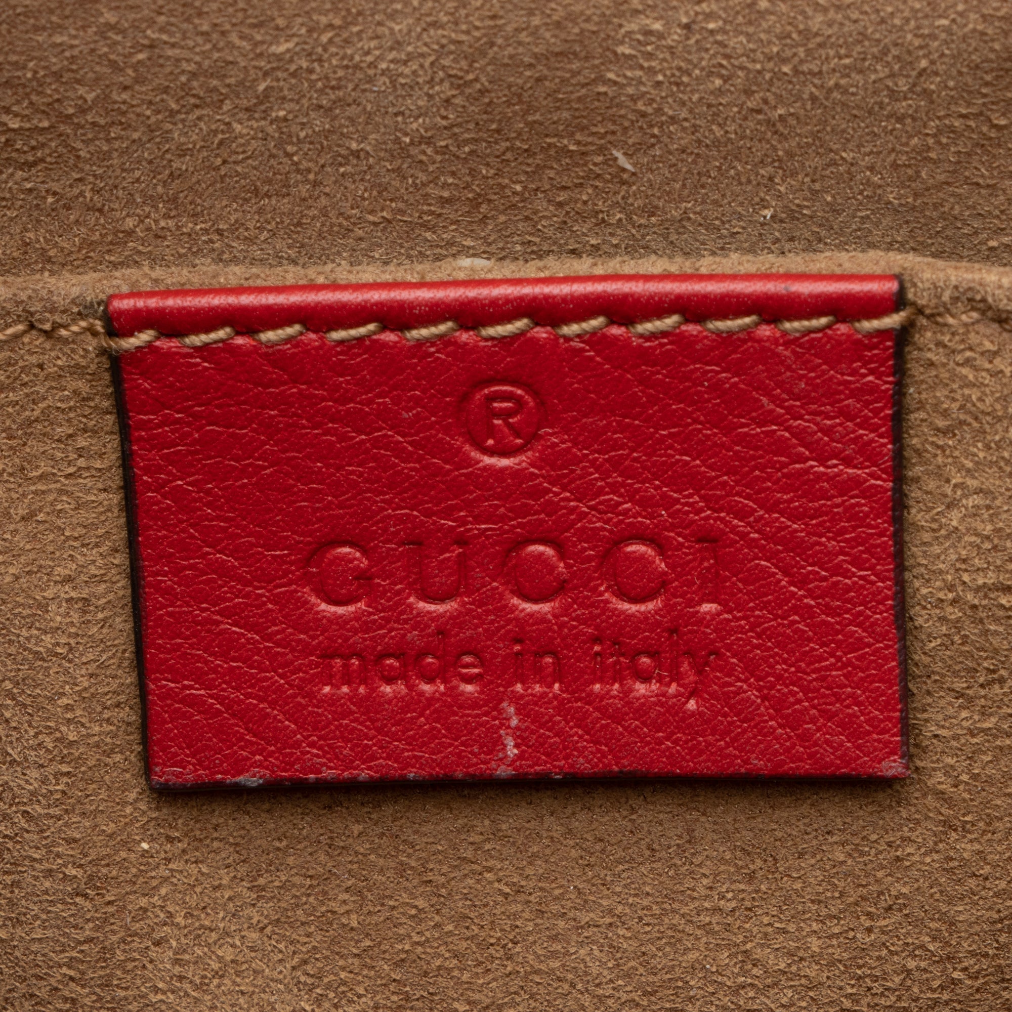 Gucci GG Supreme Small Padlock Shoulder Bag (SHF-22509)