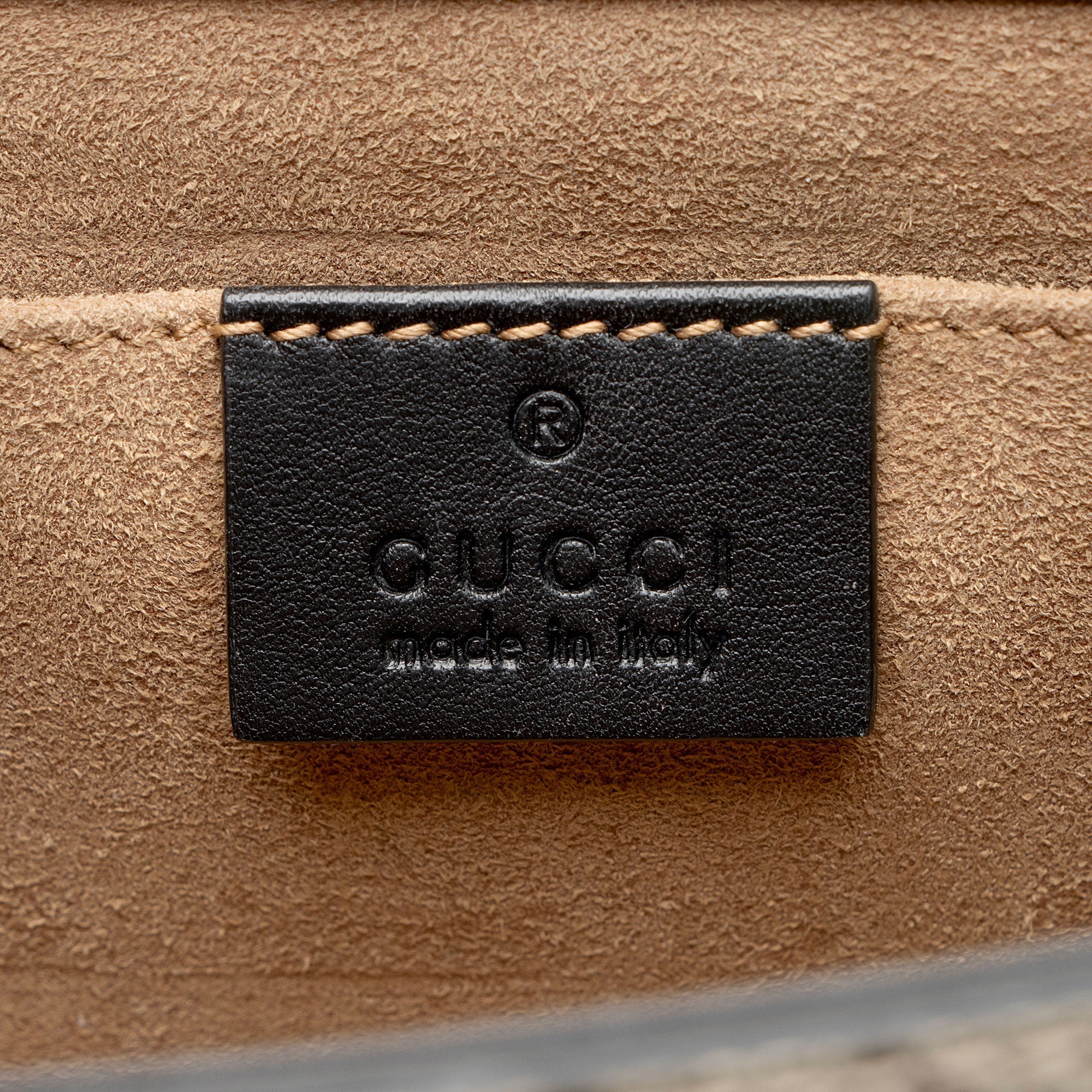 Gucci GG Supreme Small Padlock Shoulder Bag (SHF-rqVDip)